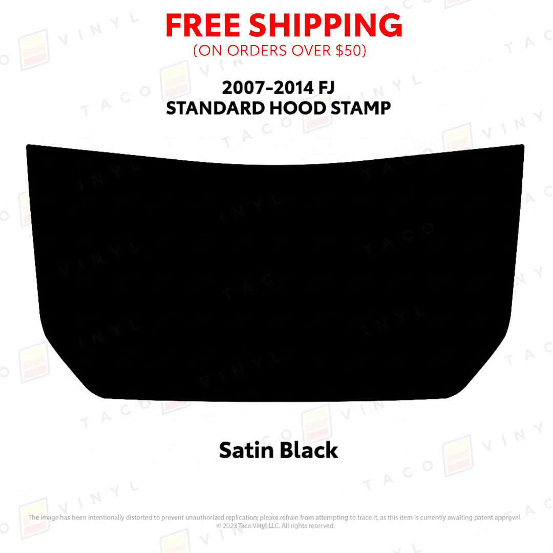 2007-14 Cruiser Hood Stamp For FJ