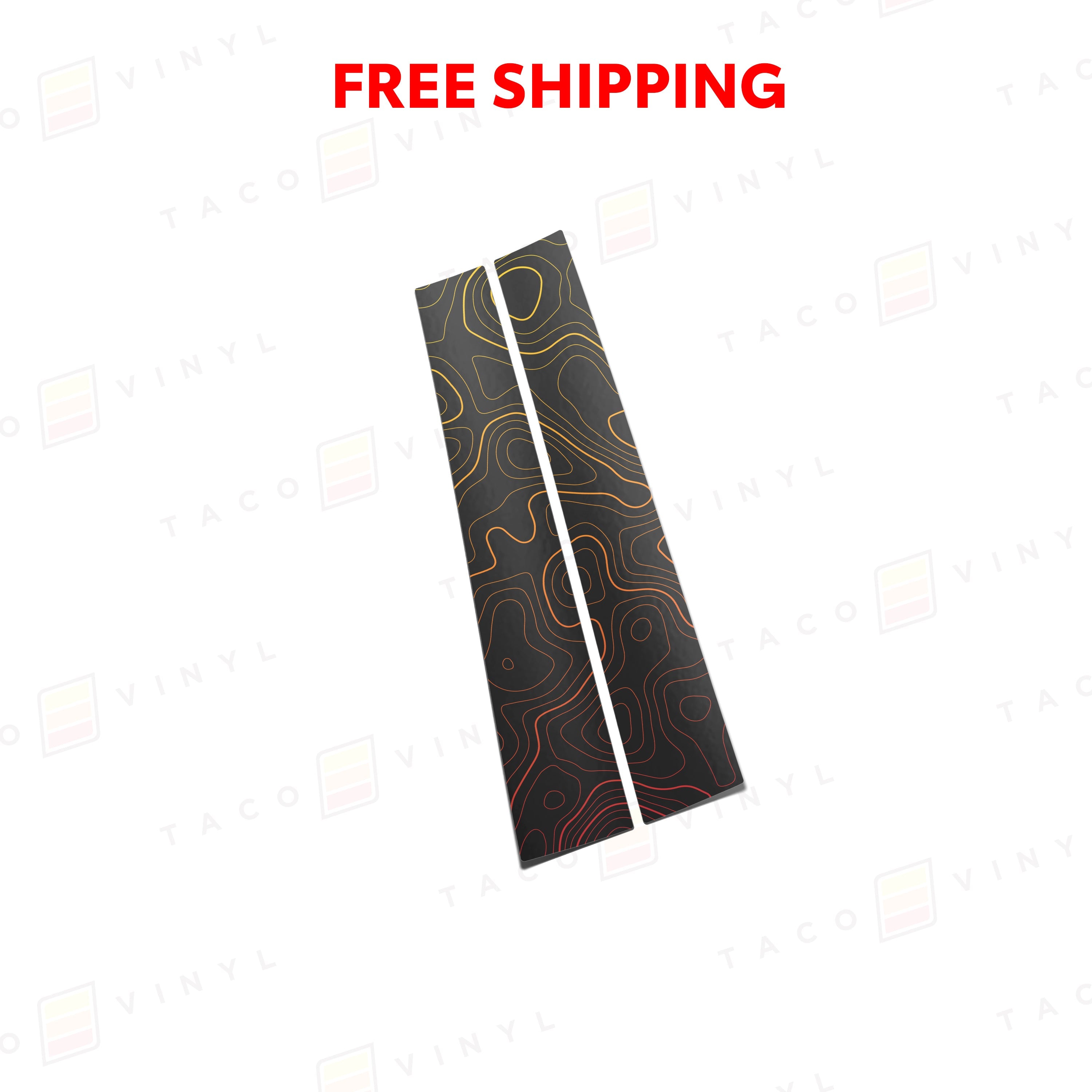 2010-24 Door Pillar Decals For 4Runner