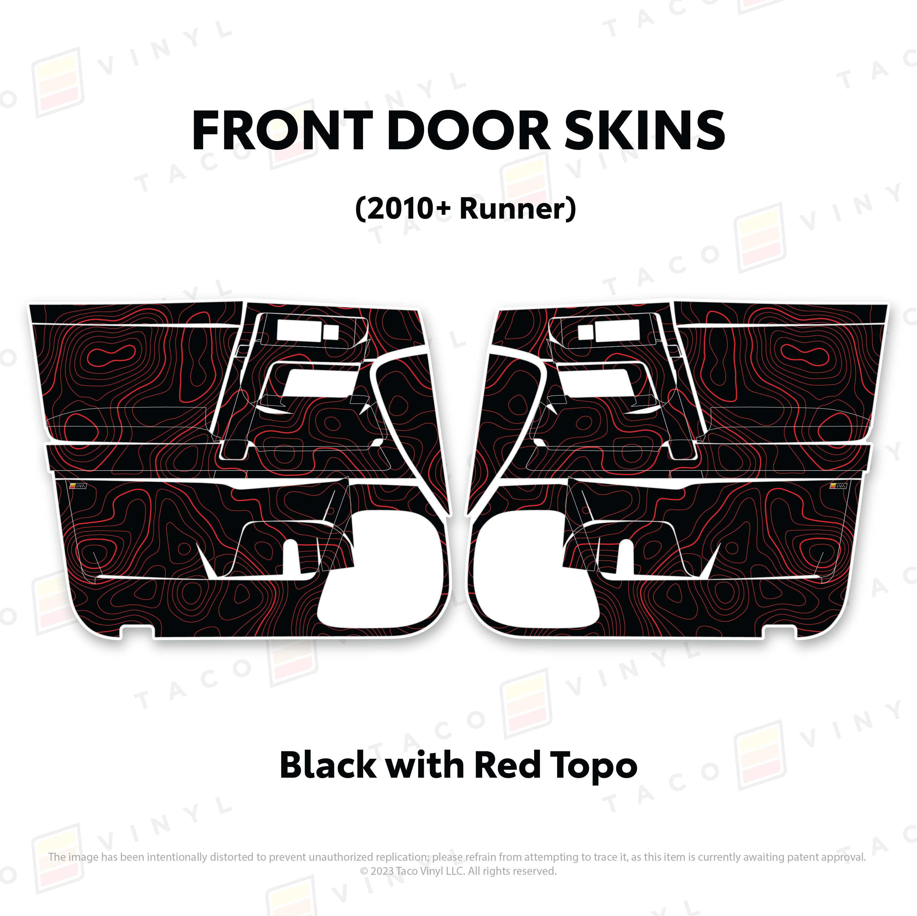 2010-24 Door Skins For 4Runner