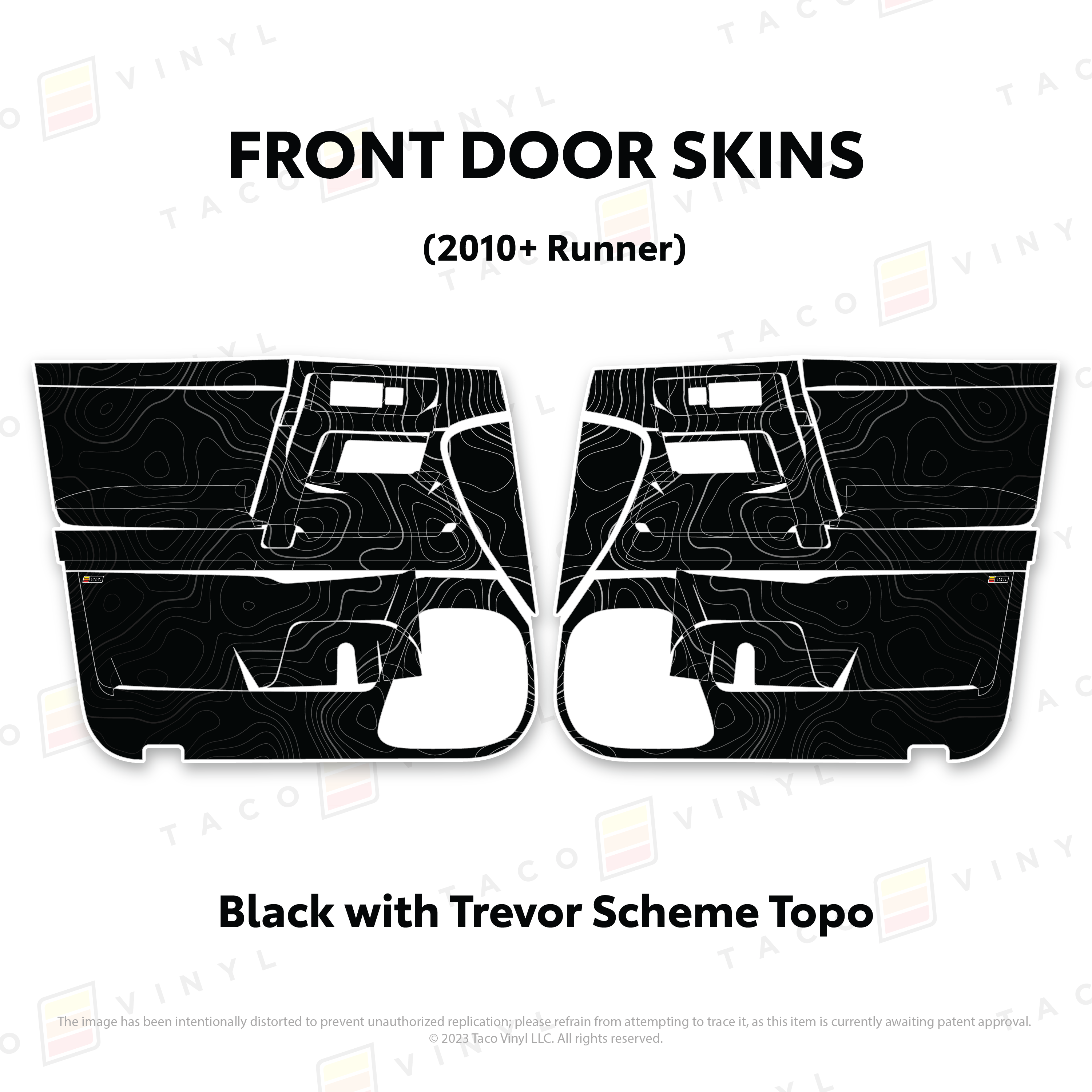 2010-24 Door Skins For 4Runner