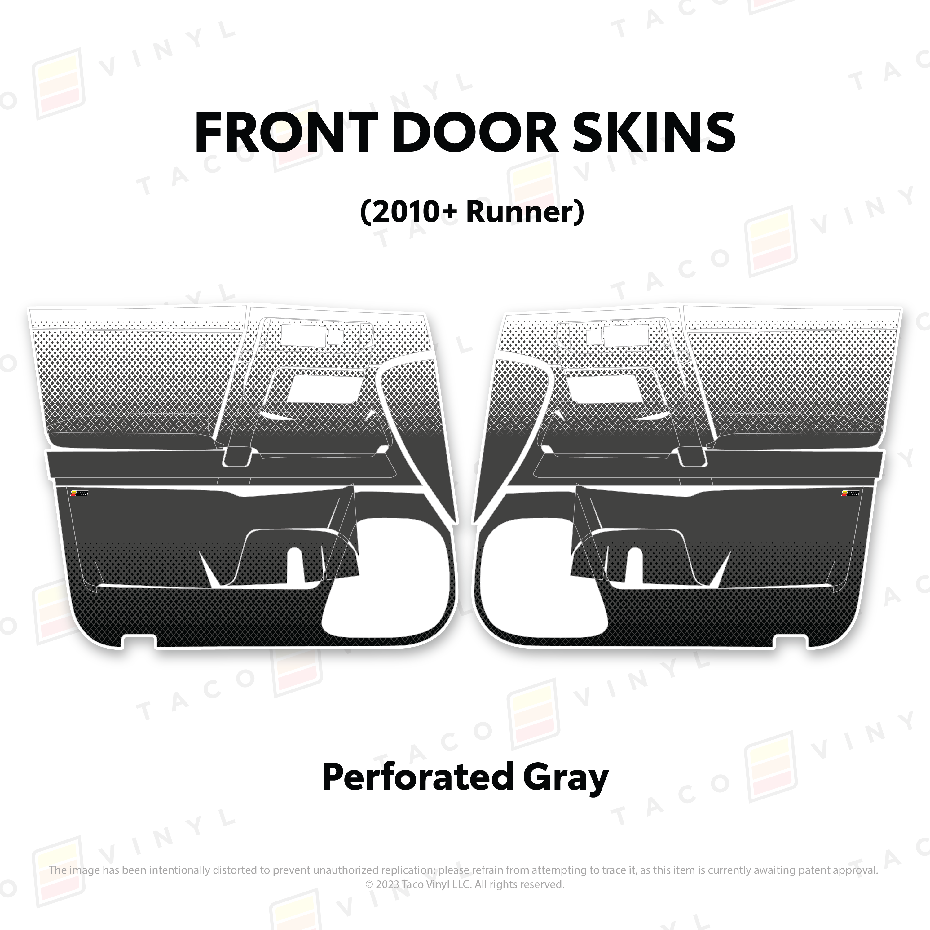 2010-24 Door Skins For 4Runner