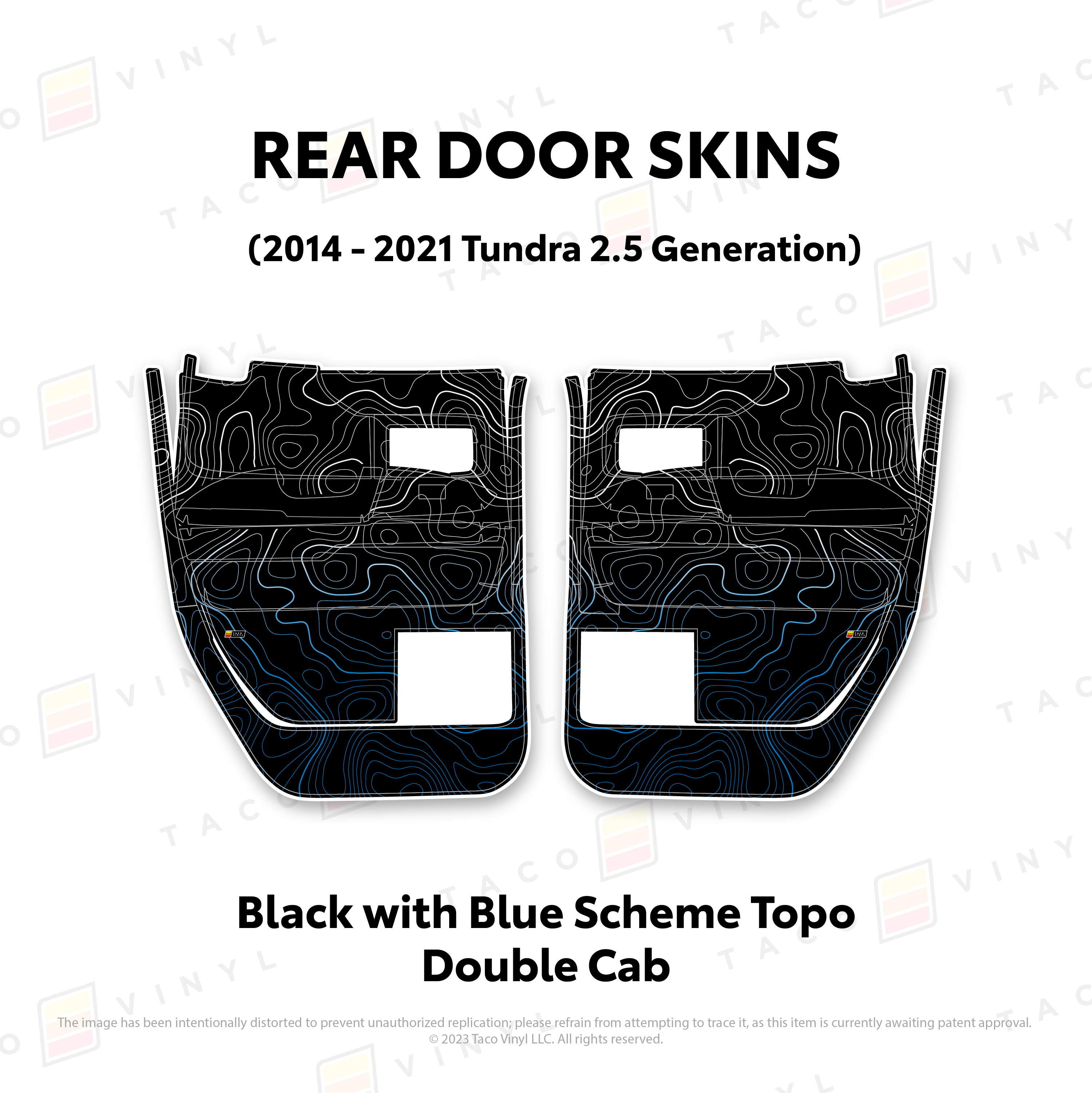 2014 - 2021 Door Skins For Tundra