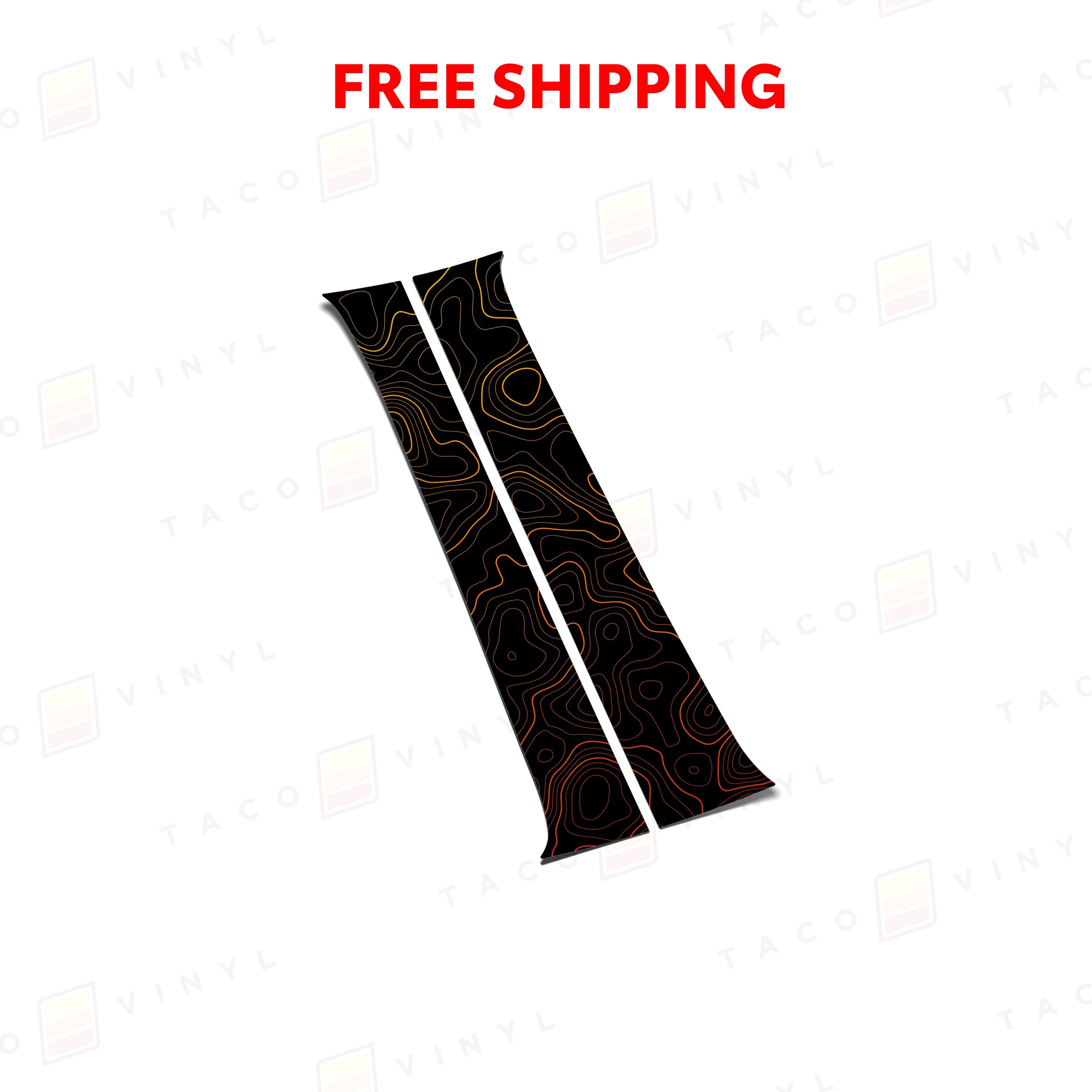 2016-23 Door Pillar Decals For Tacoma