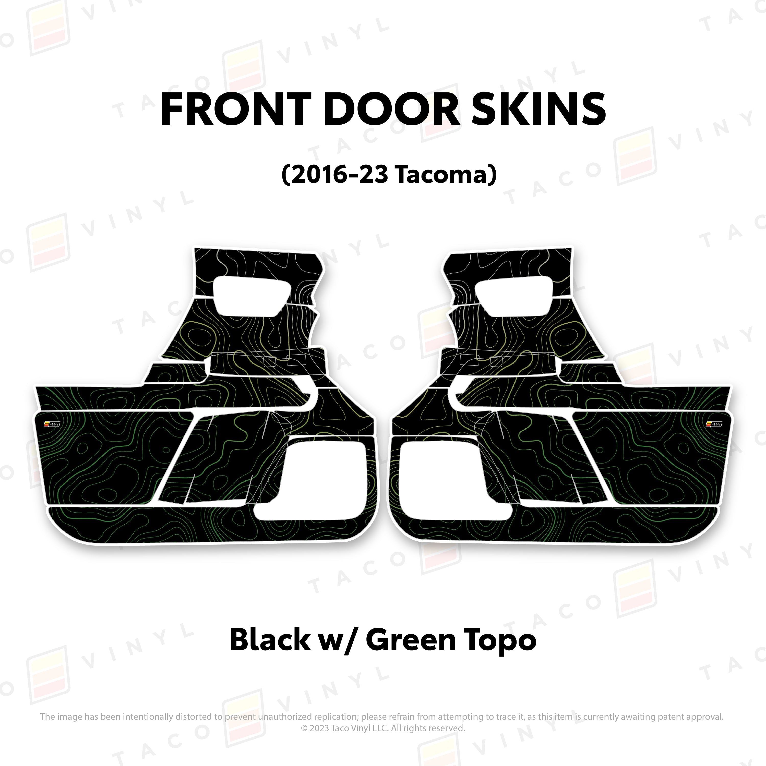 2016-23 Door Skins For Tacoma