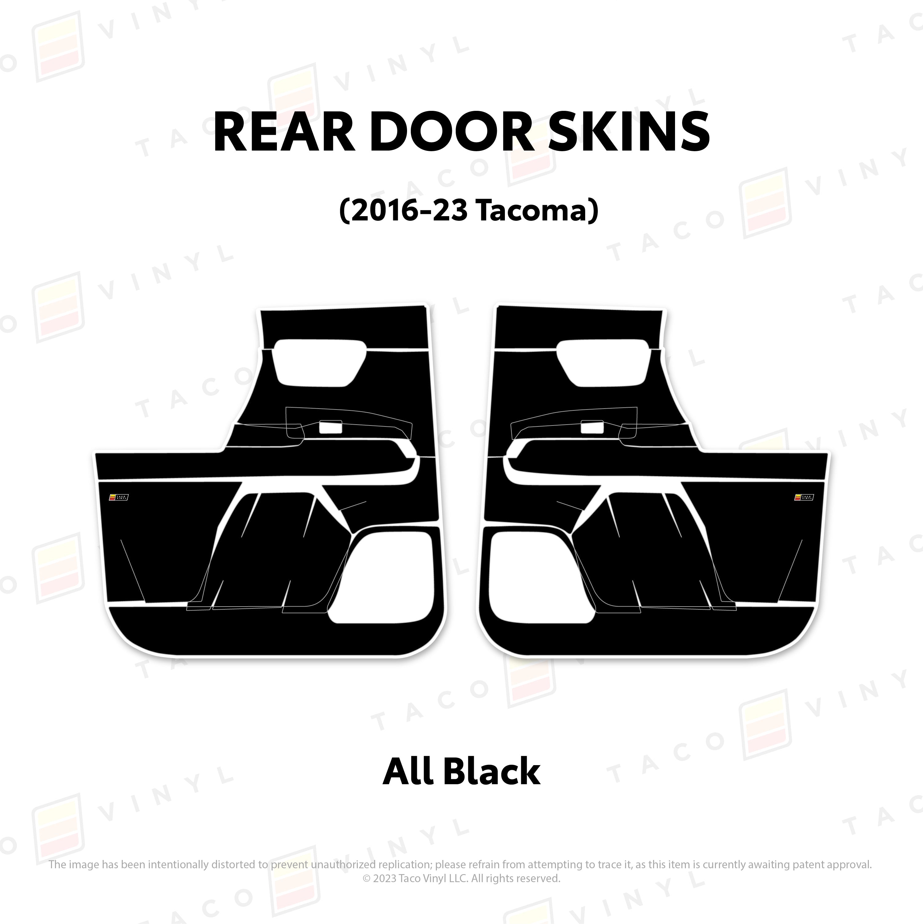 2016-23 Door Skins For Tacoma
