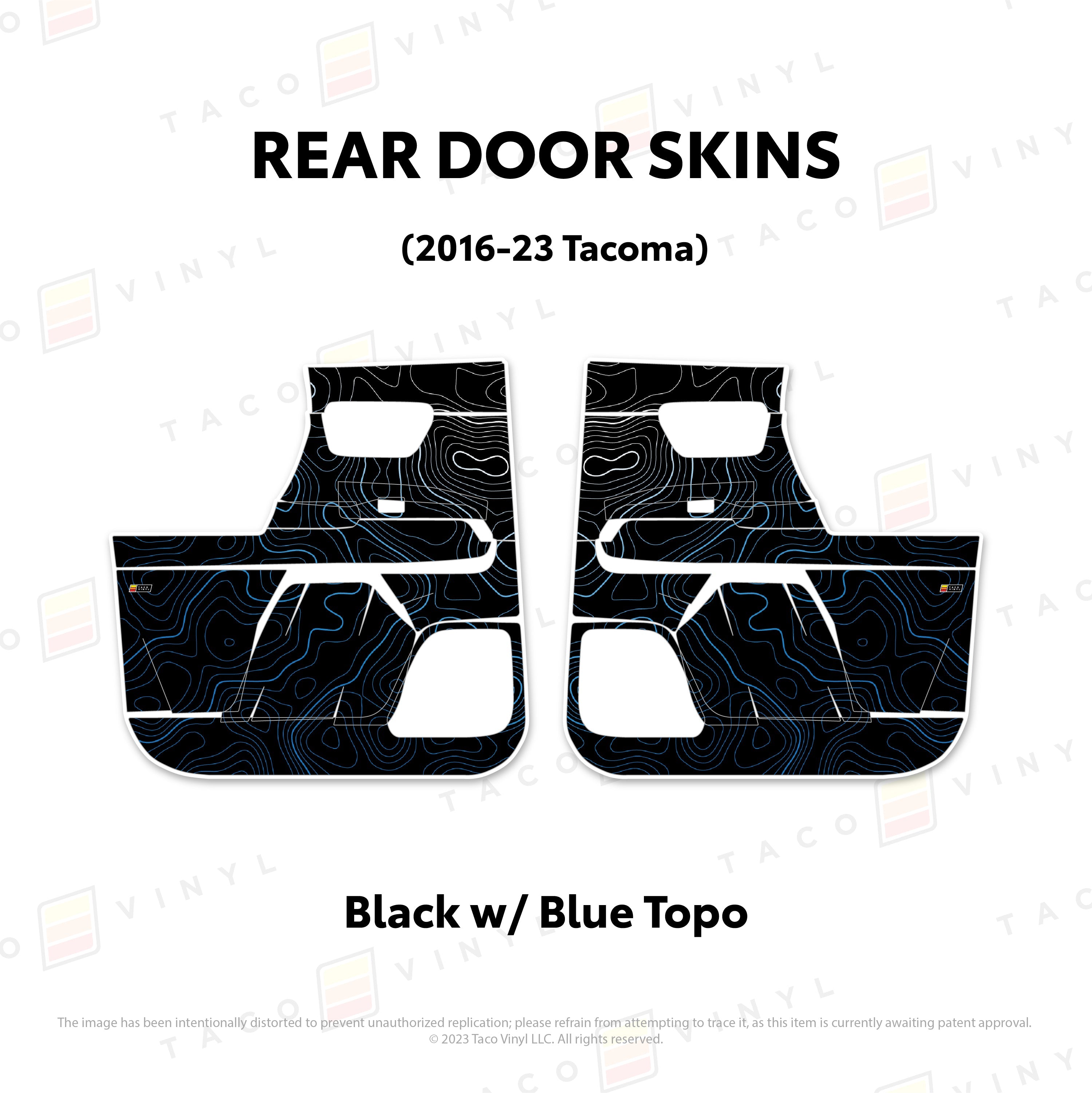 2016-23 Door Skins For Tacoma