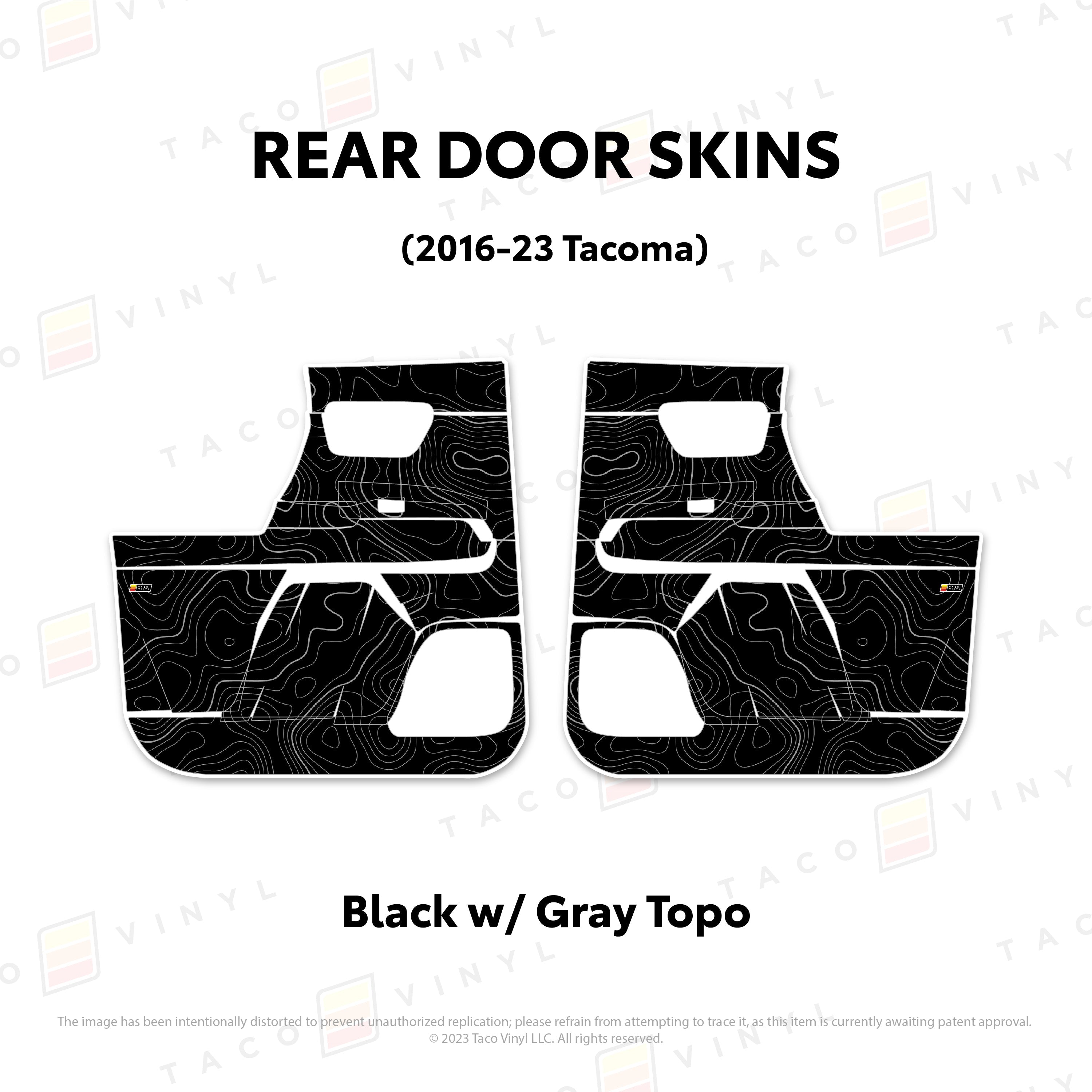 2016-23 Door Skins For Tacoma