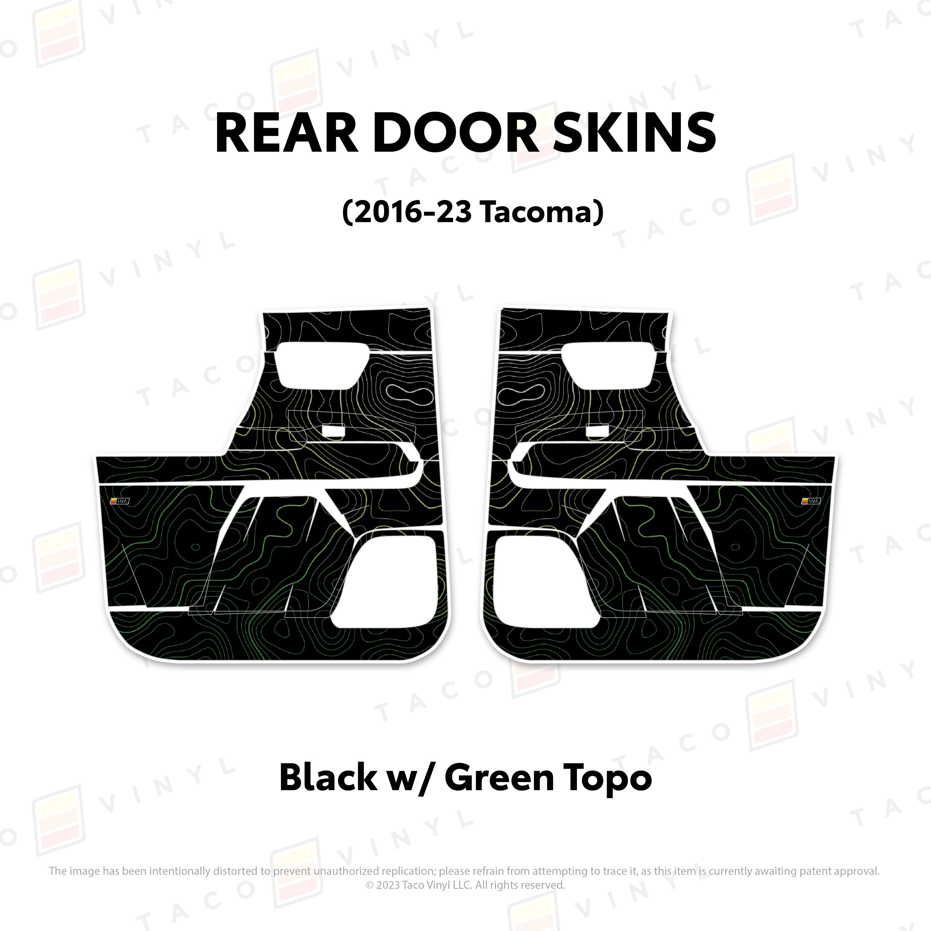 2016-23 Door Skins For Tacoma