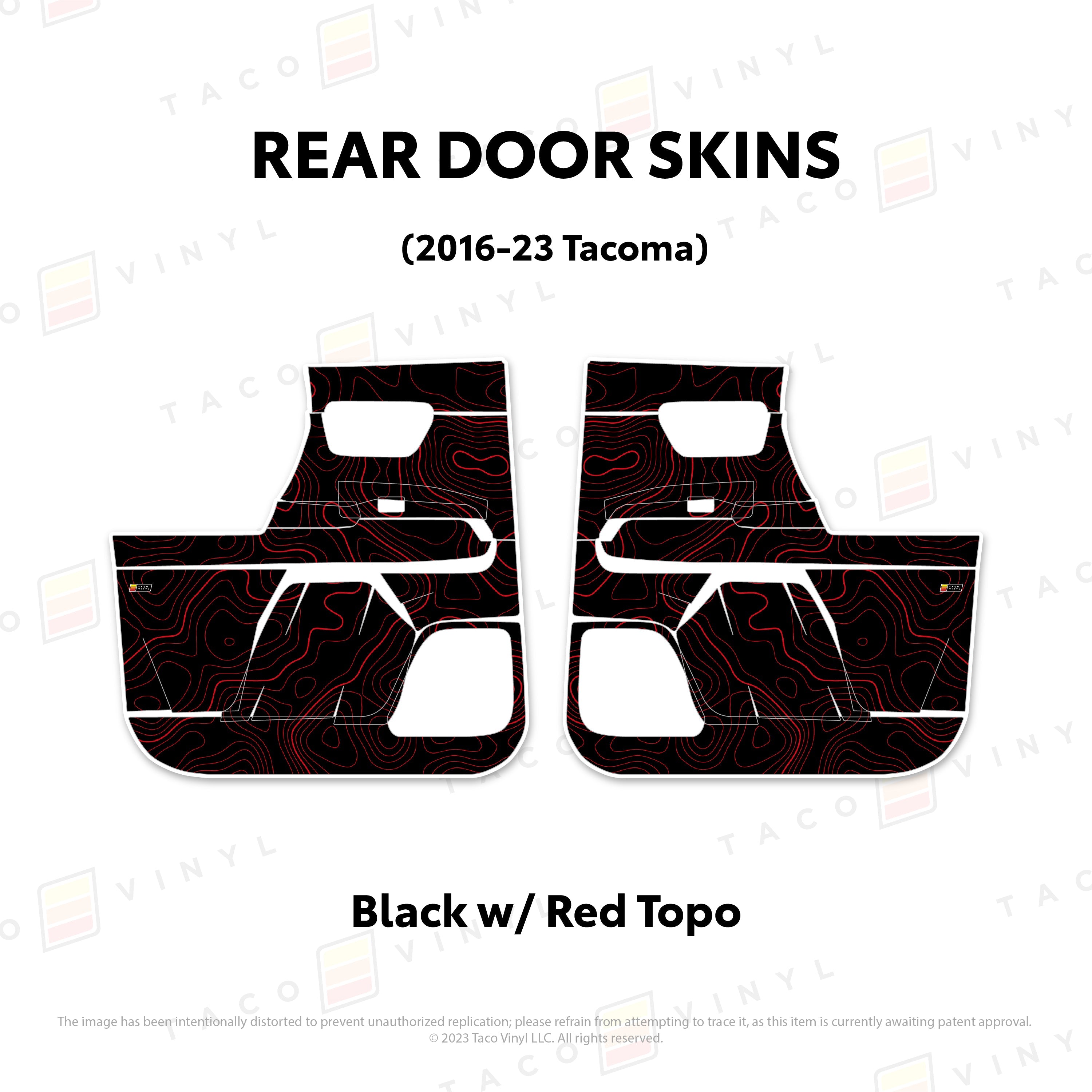 2016-23 Door Skins For Tacoma