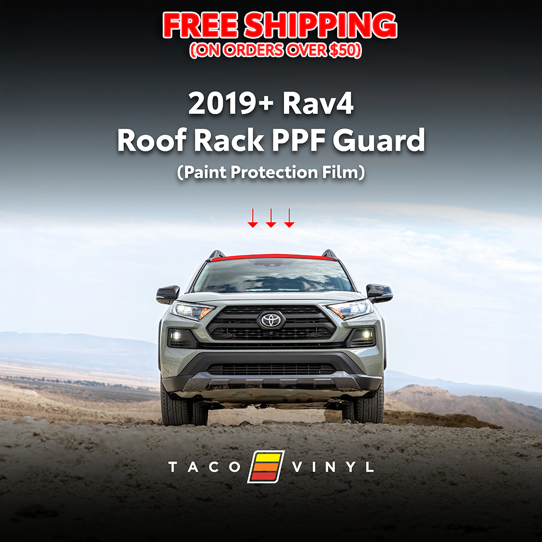 2019+ PPF Roof Rack Guard For Rav4
