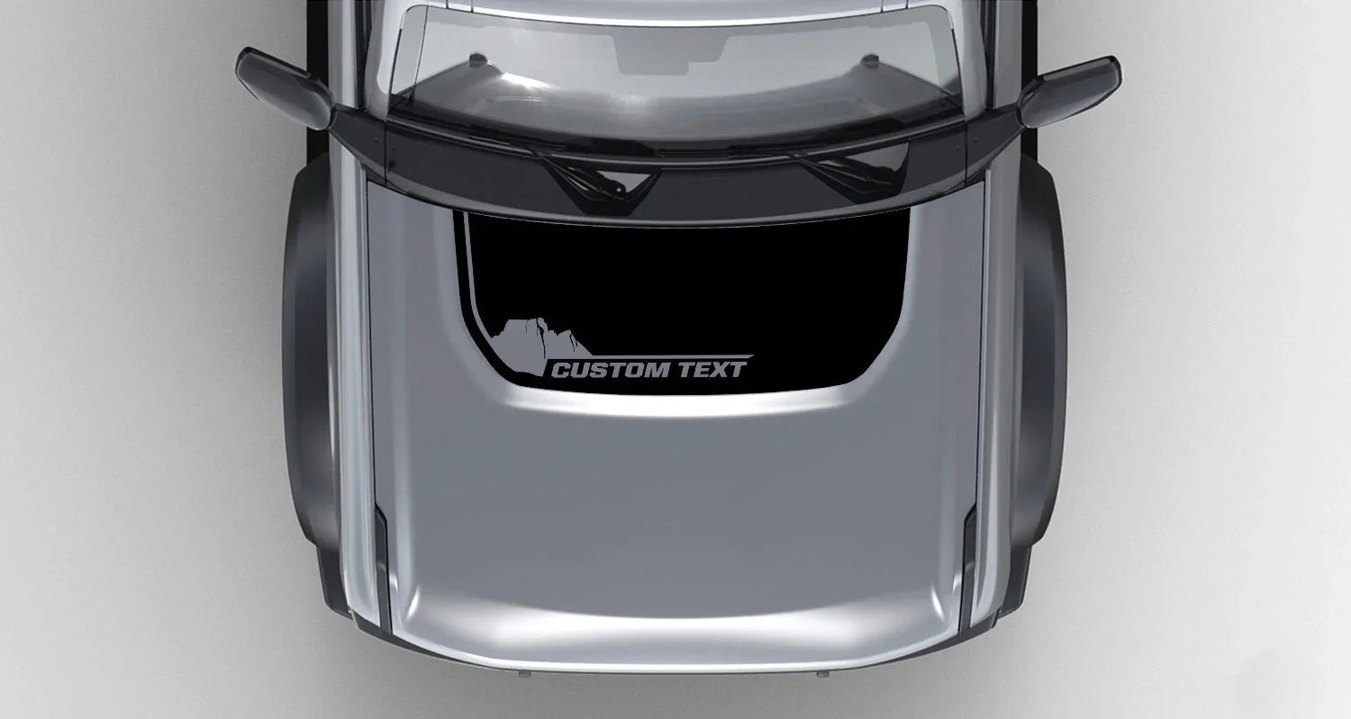 Badlands South Dakota Stealth Hood Overlay (Printed Series) For 2021+ Bronco
