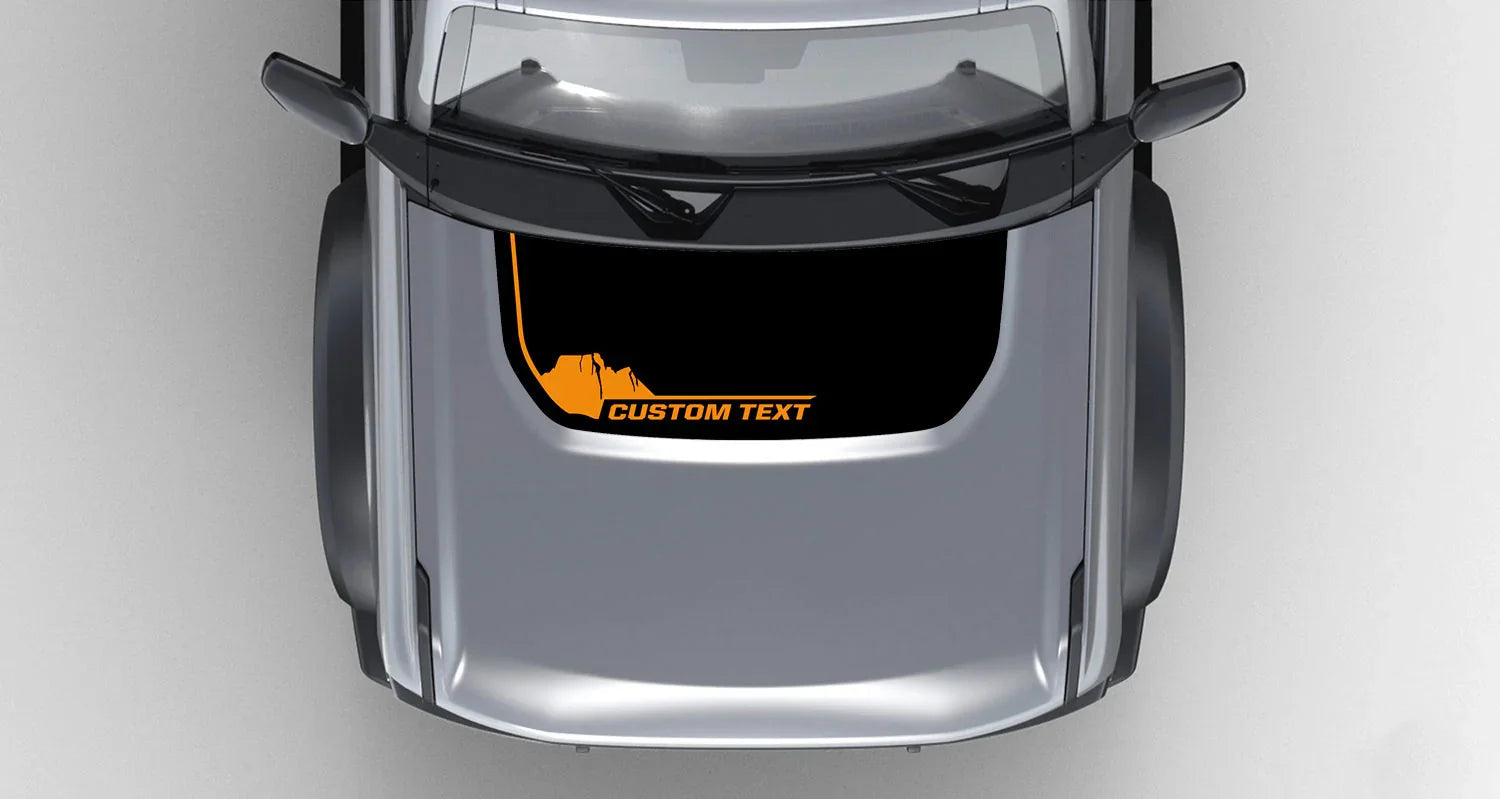 Badlands South Dakota Stealth Hood Overlay (Printed Series) For 2021+ Bronco