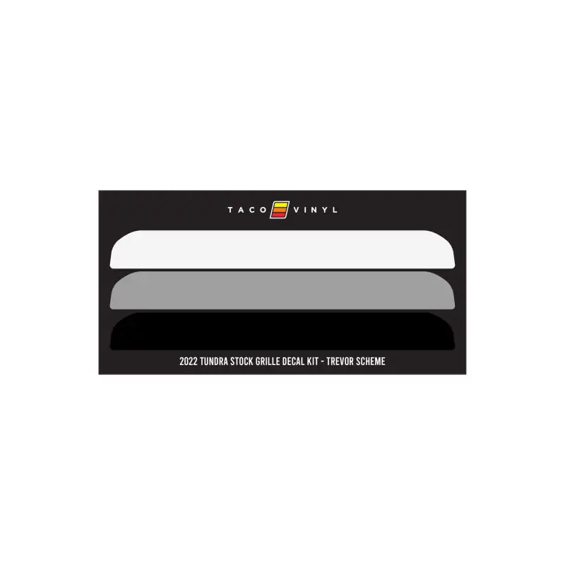 Offroad grille decal kit for 2022+ Tundra Offroad Grille Decal product