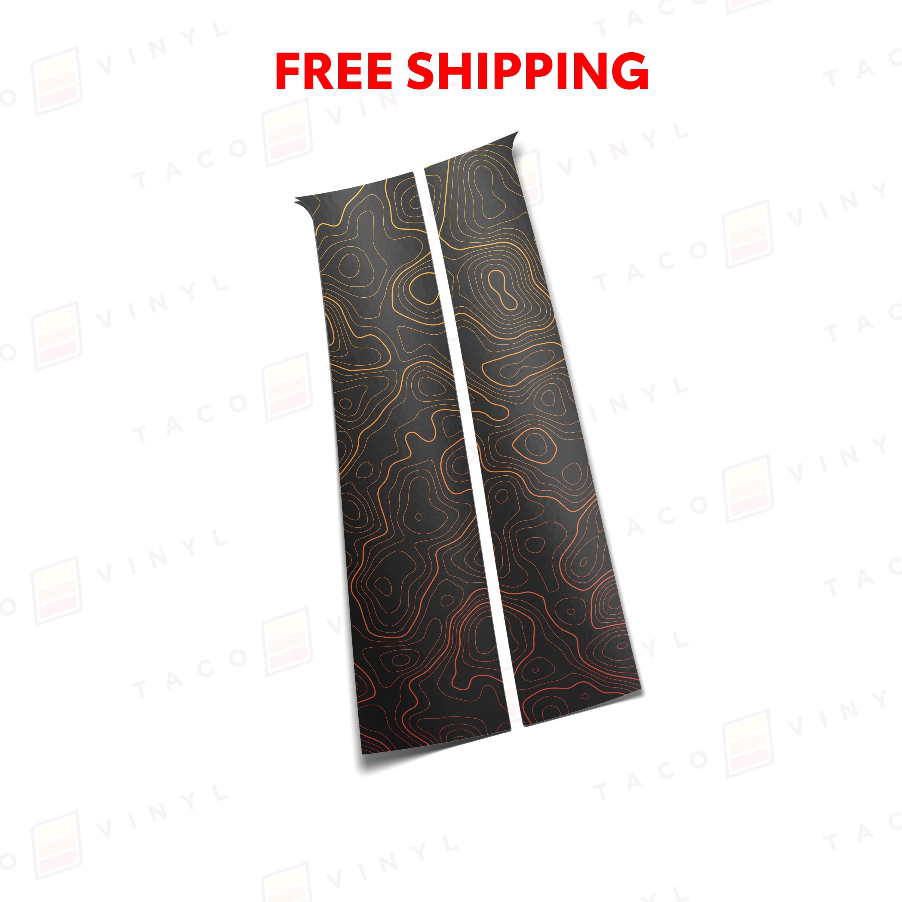 2022+ Door Pillar Decals For Tundra