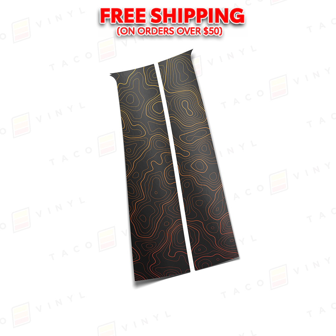 2022+ Door Pillar Decals For Tundra
