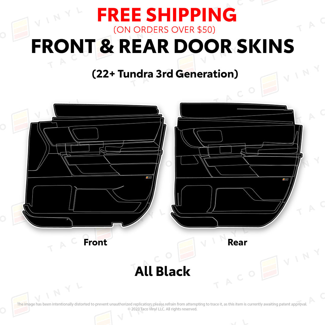 2022+ Door Skins For Tundra