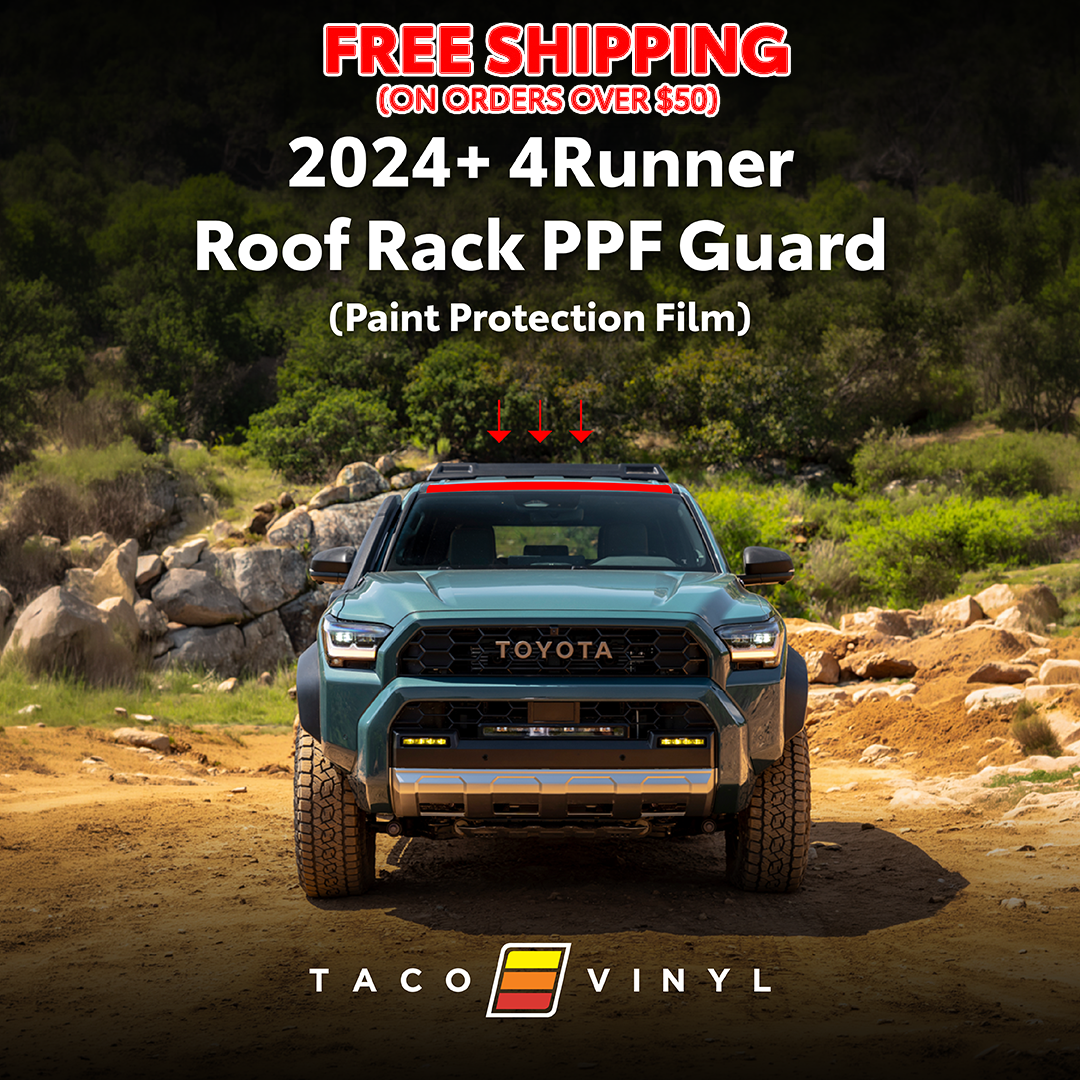 2025+ PPF Roof Rack Guard For 4Runner