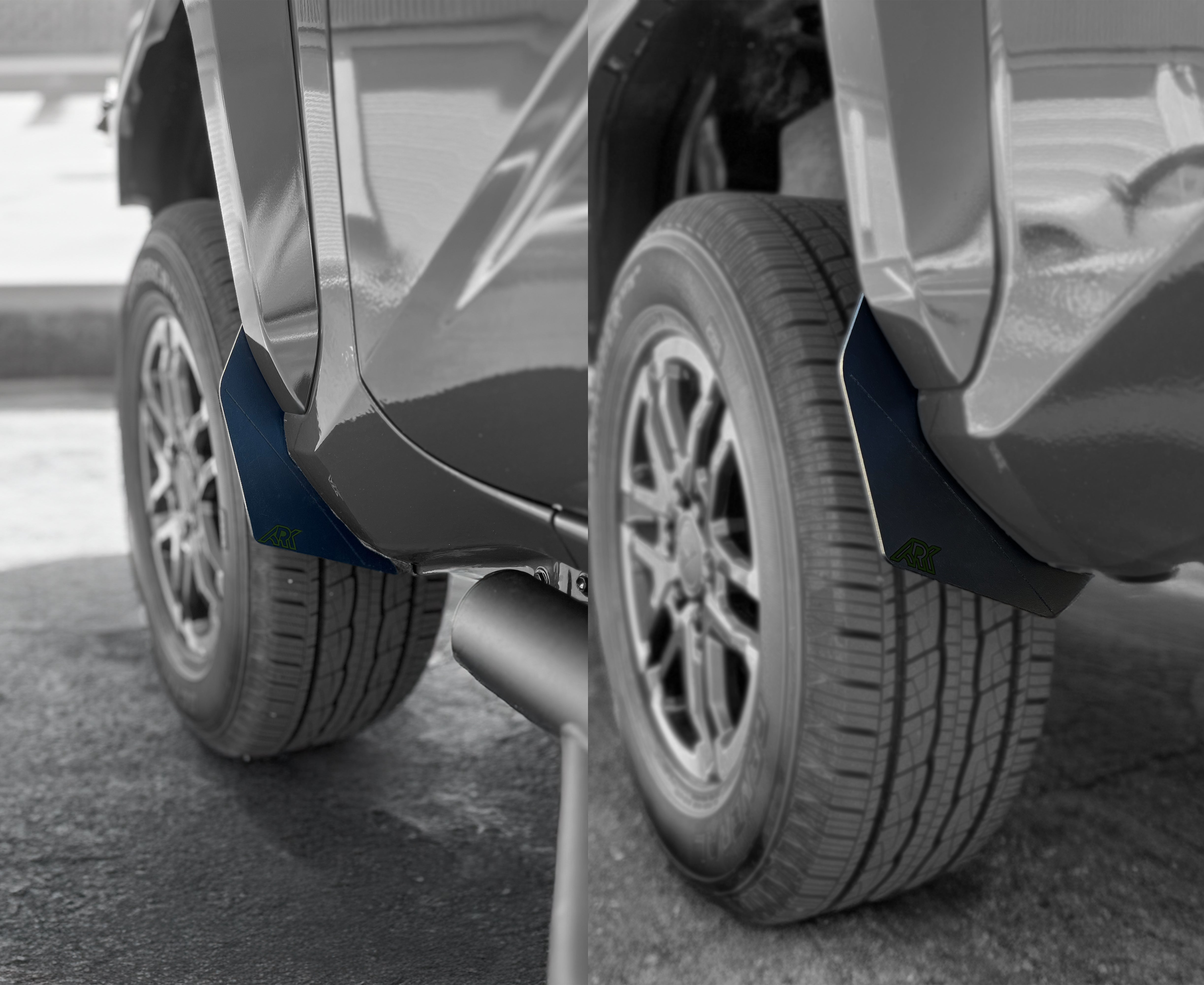 TriXpoly Splash Guards & Mudflap Micros For 2024+ Toyota Tacoma