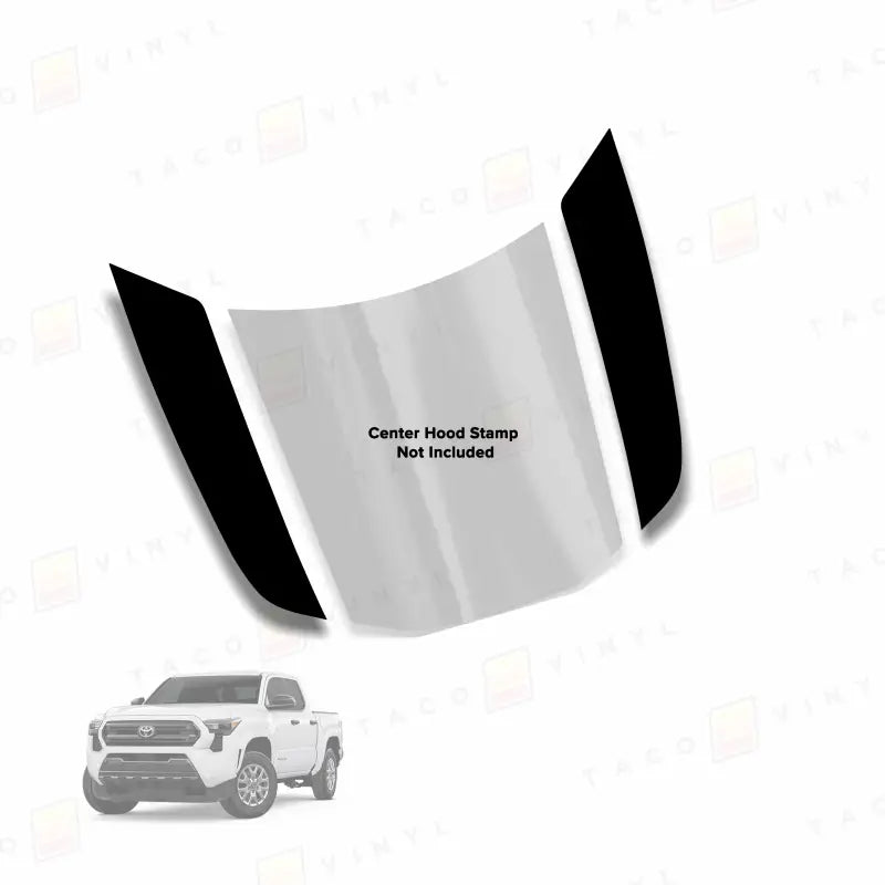 2024+ Side Fang Hood Stamp For Tacoma