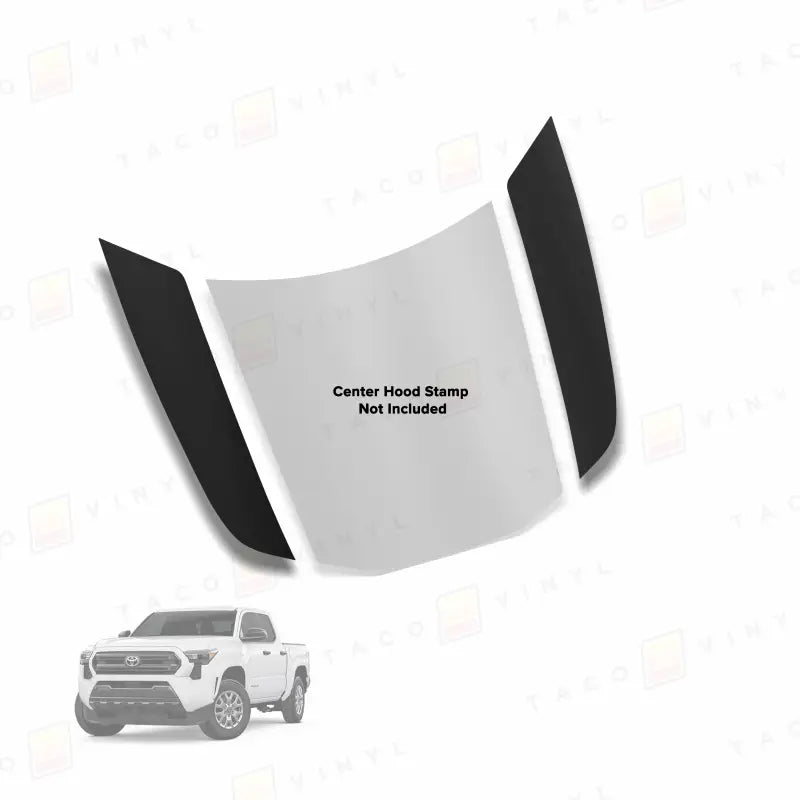 2024+ Side Fang Hood Stamp For Tacoma