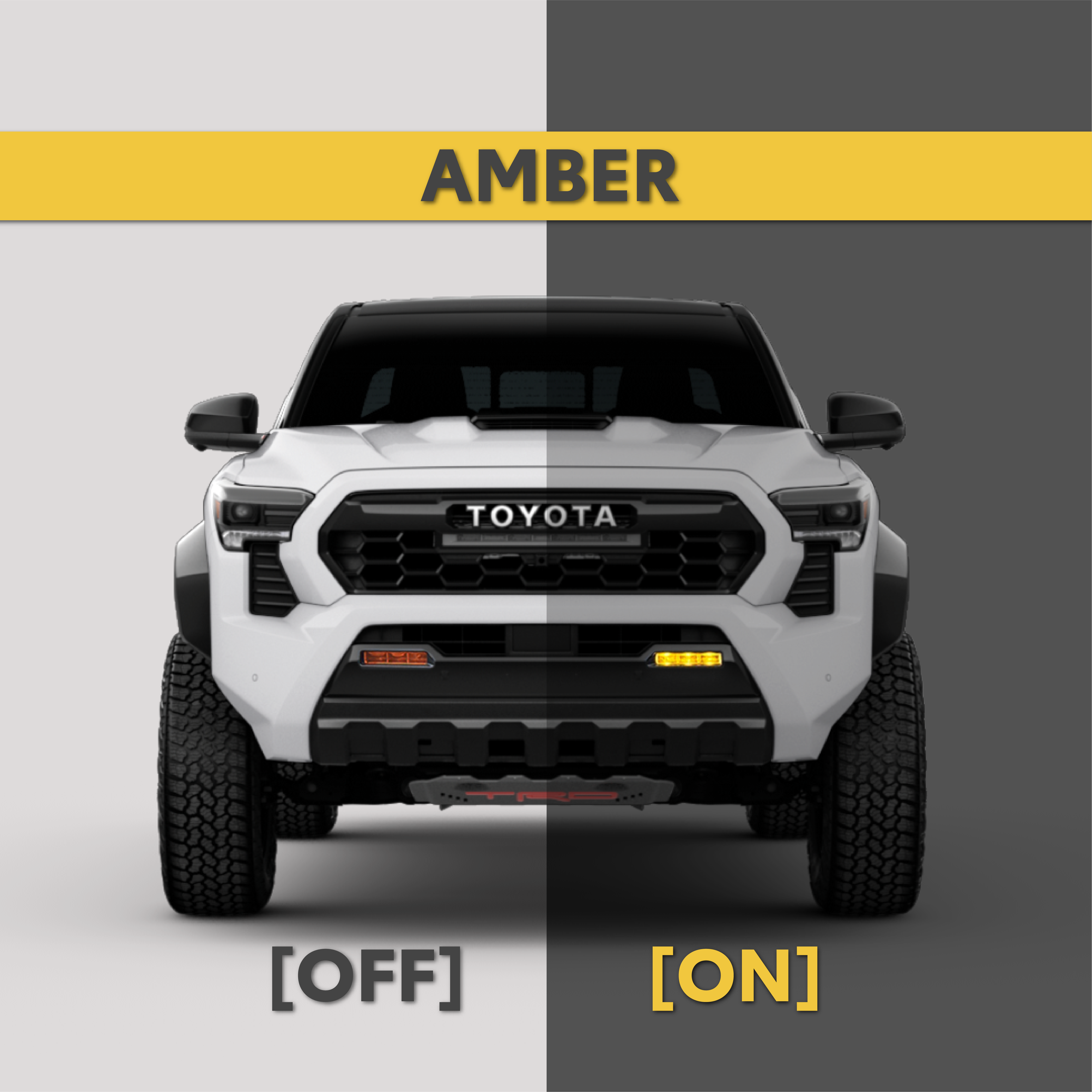 2024+ Fog Light Overlay For Tacoma