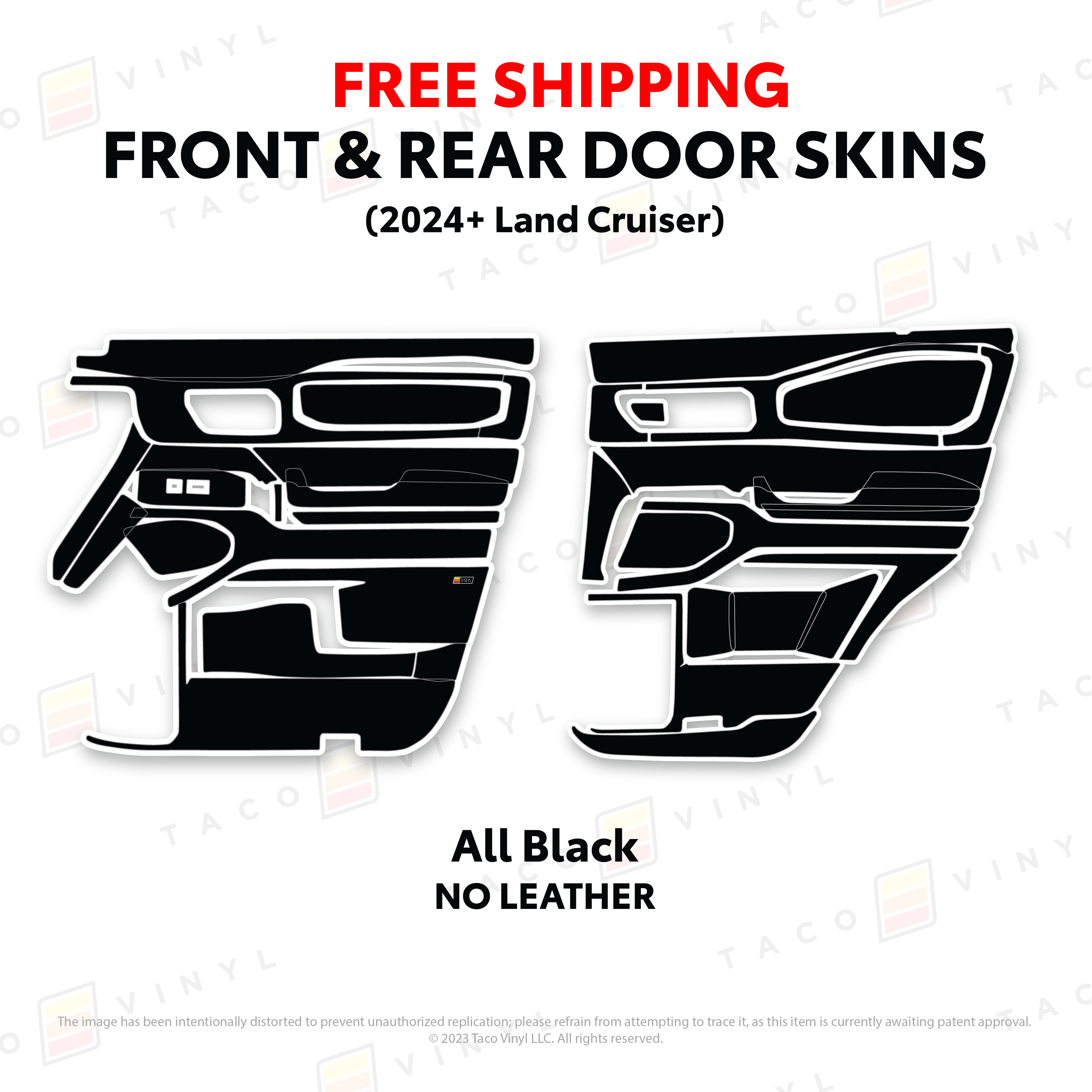 2025+ Door Skins For Land Cruiser 250