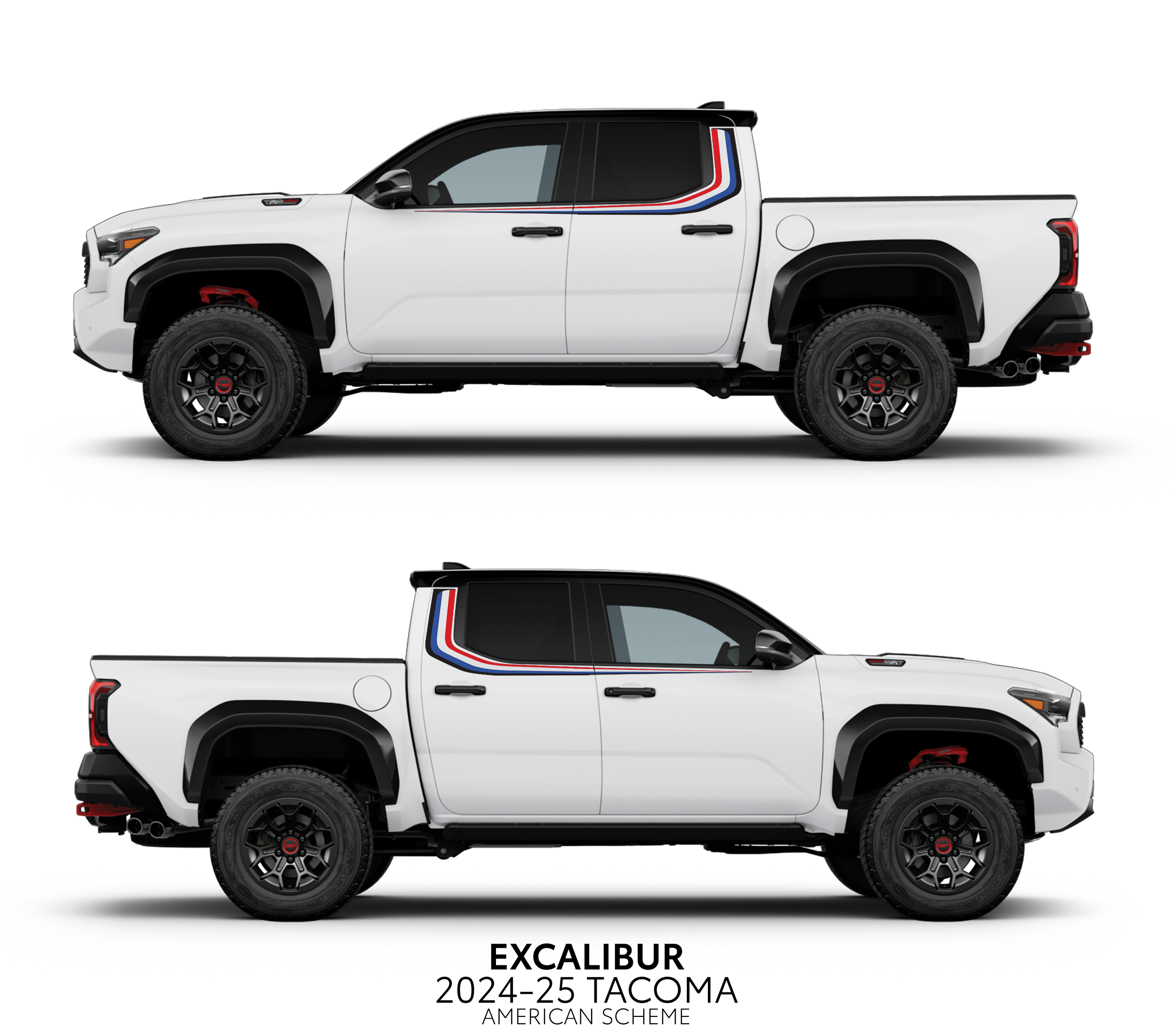 2024+ Excalibur Decal Kit For Tacoma