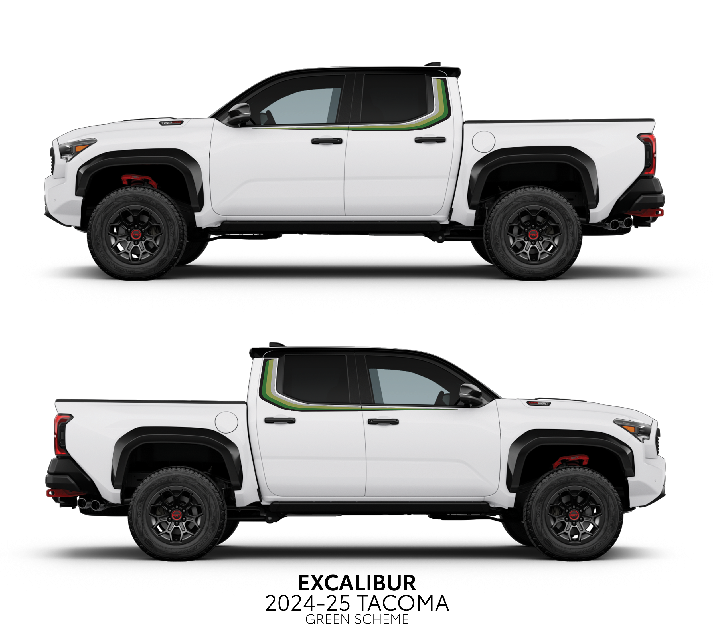 2024+ Excalibur Decal Kit For Tacoma