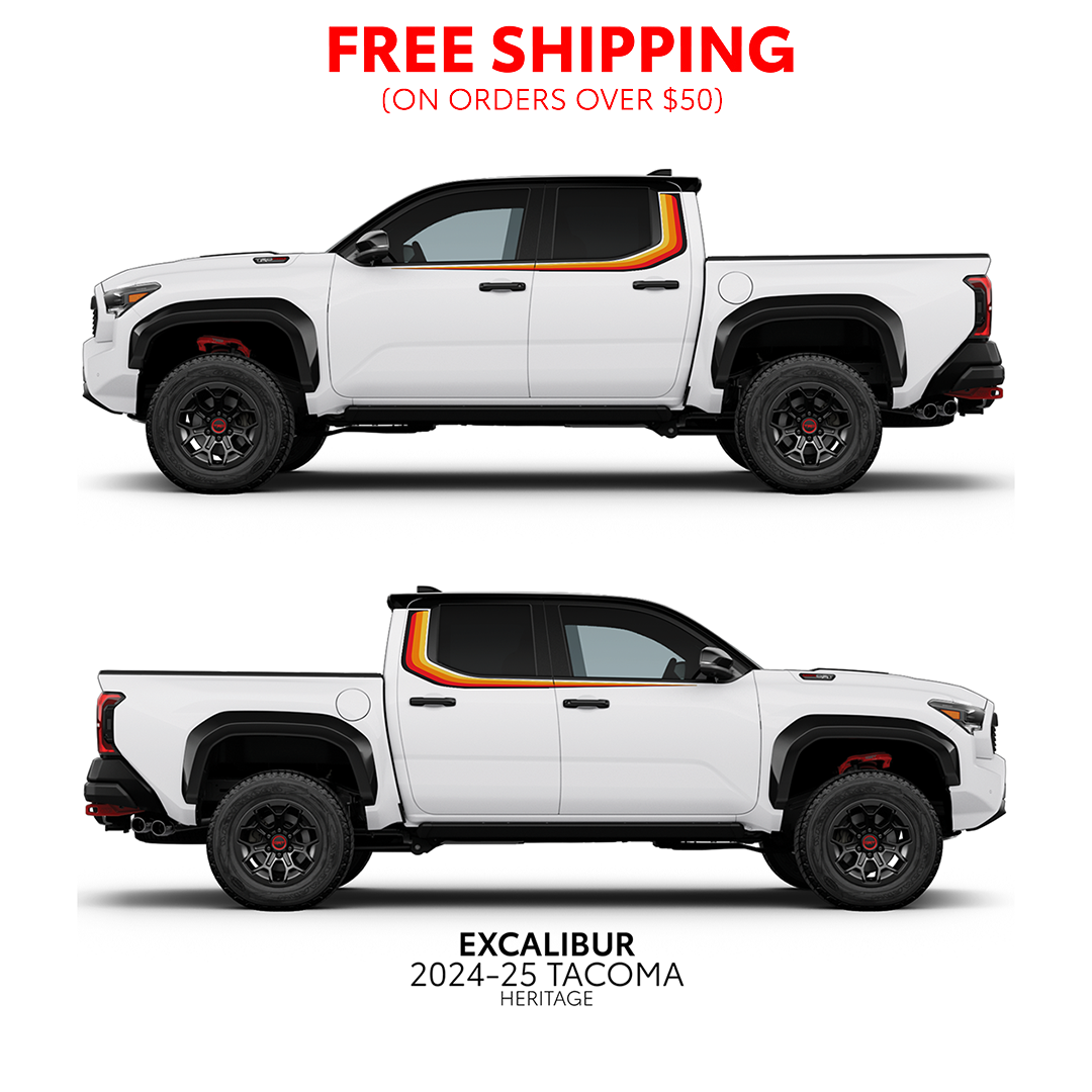 2024+ Excalibur Decal Kit For Tacoma