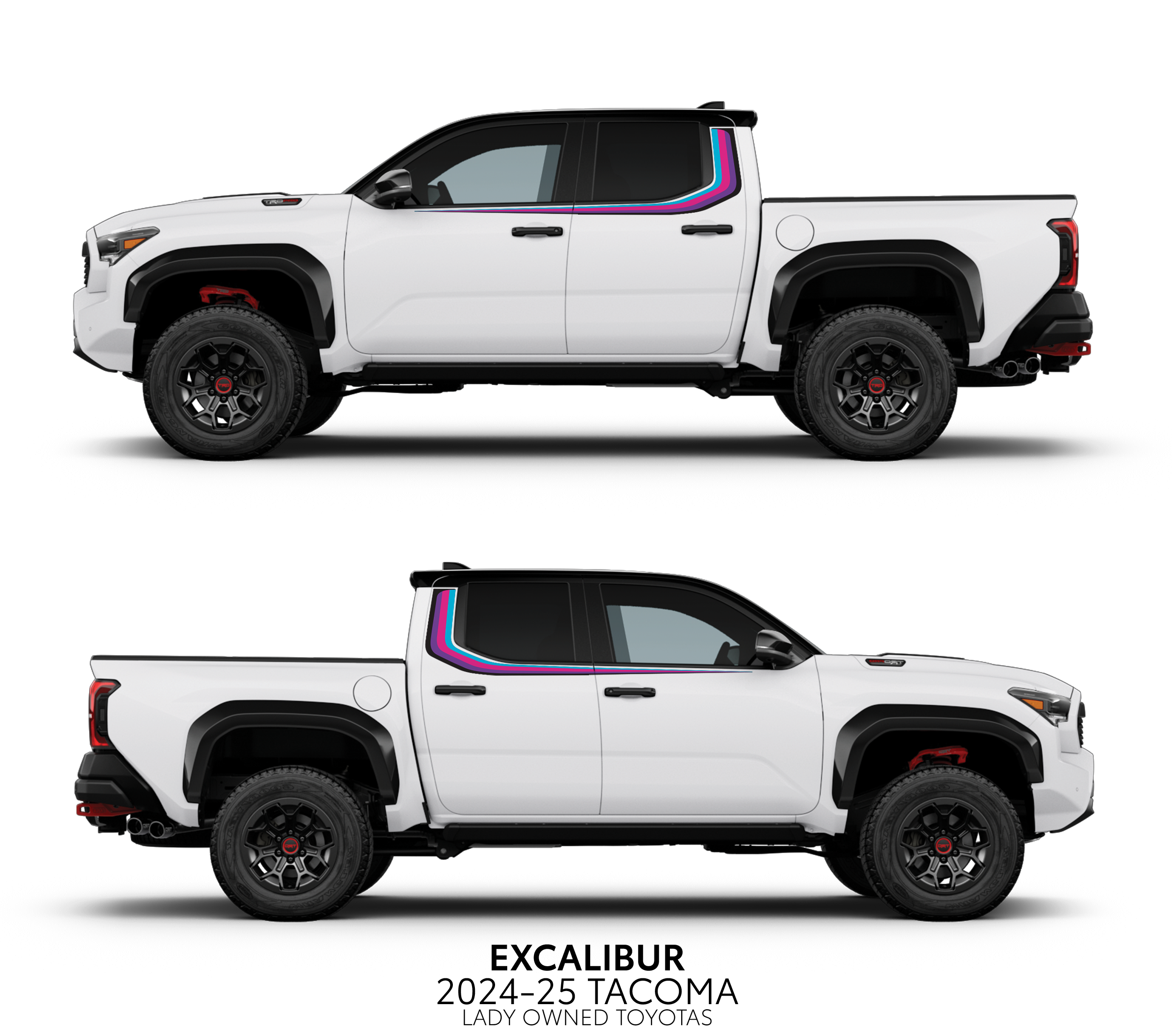 2024+ Excalibur Decal Kit For Tacoma