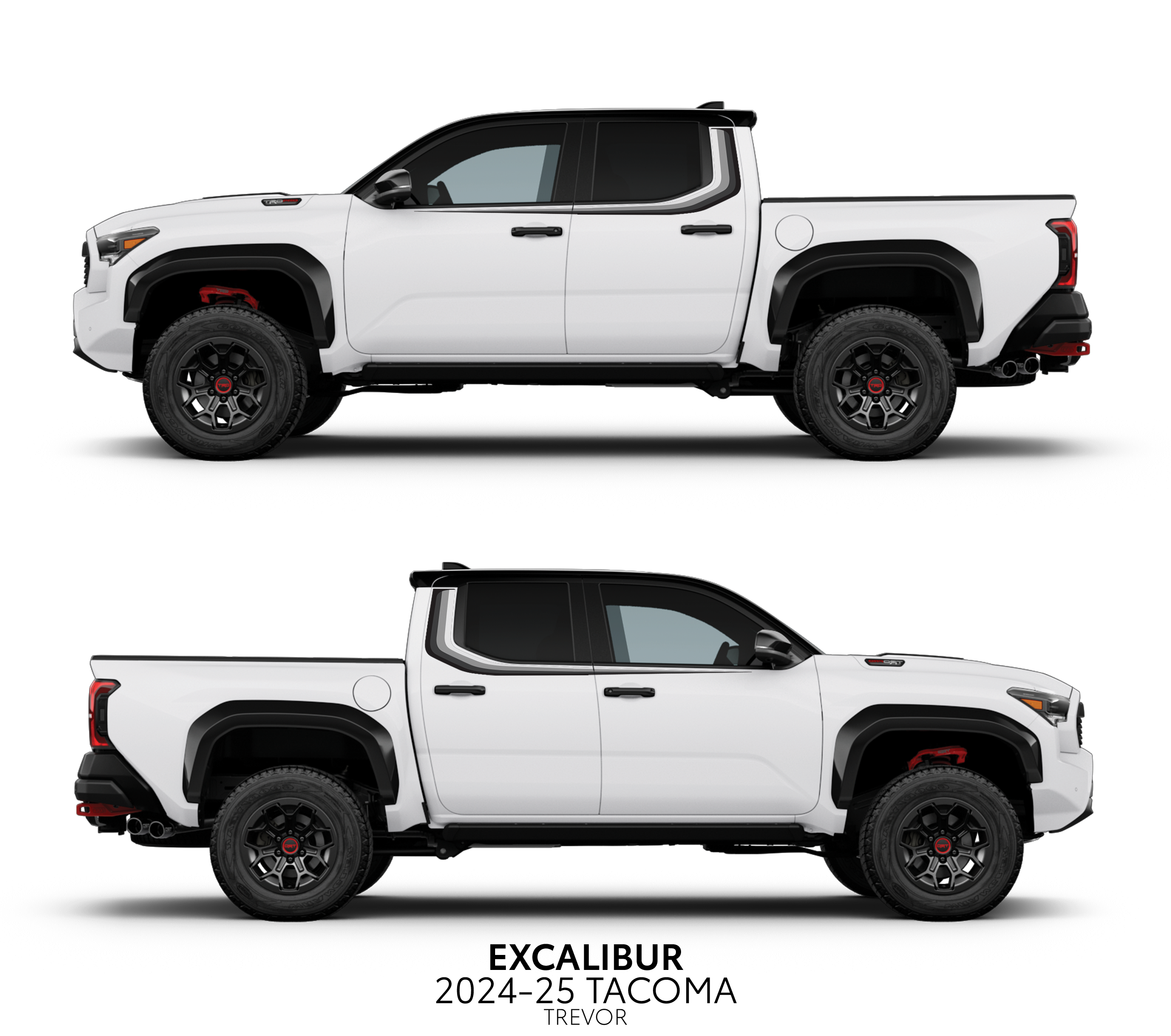 2024+ Excalibur Decal Kit For Tacoma