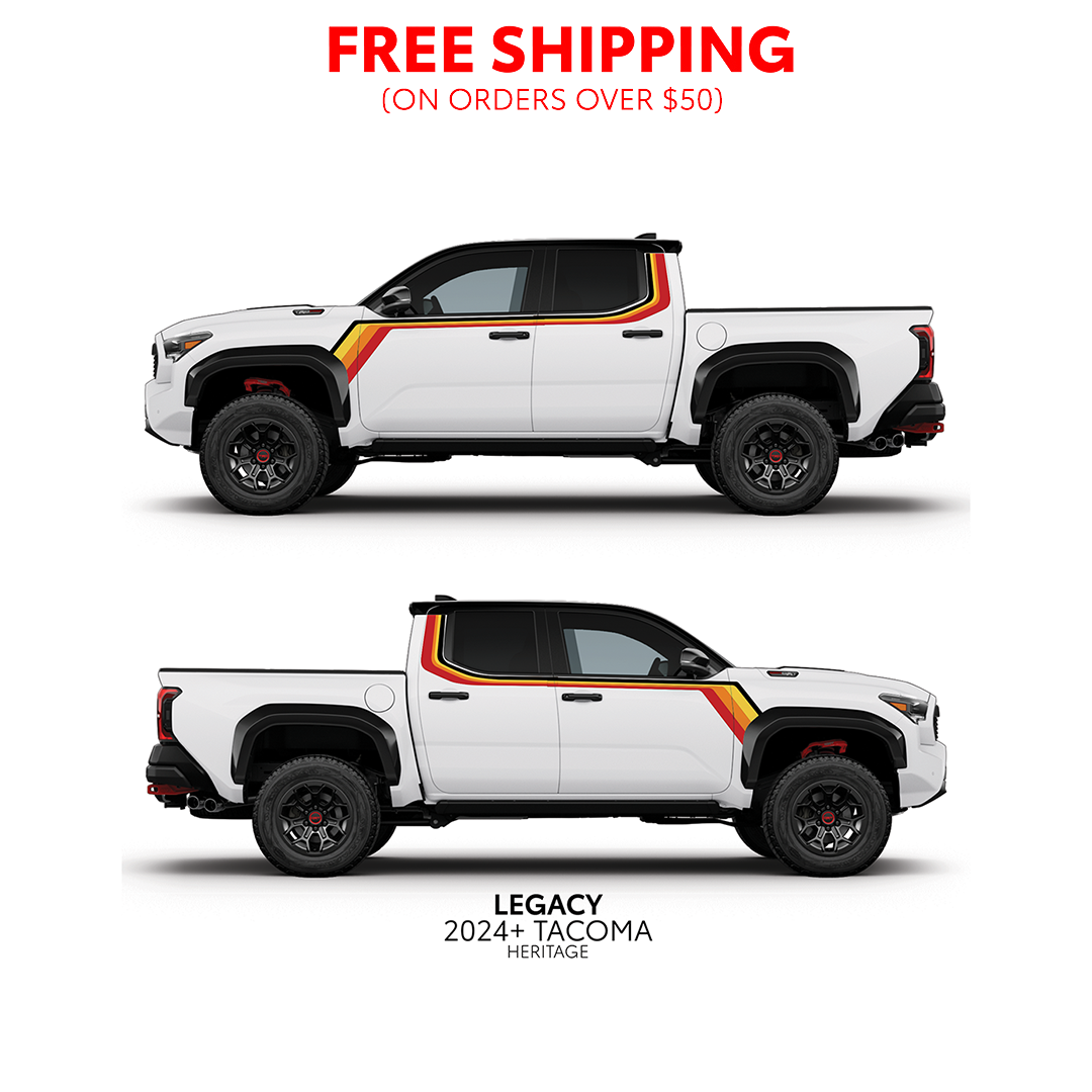 2024+ Legacy Decal Kit For Tacoma