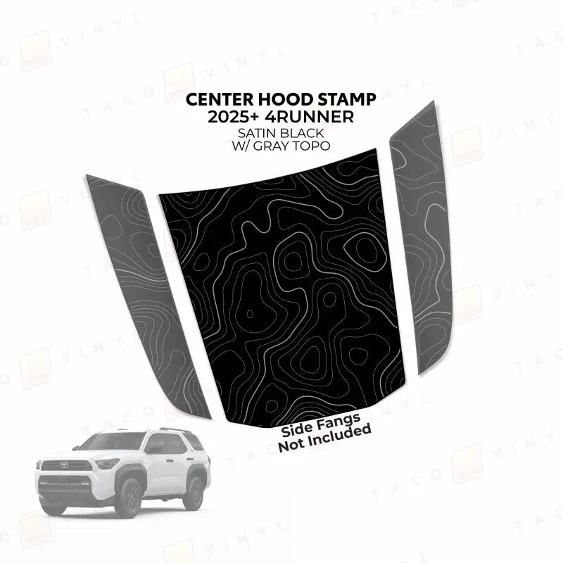 2025+ Apex Center Hood Stamp For 4Runner