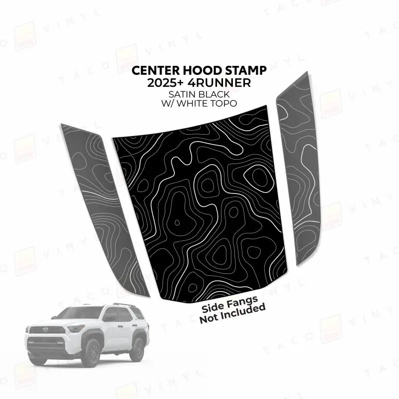 2025+ Apex Center Hood Stamp For 4Runner