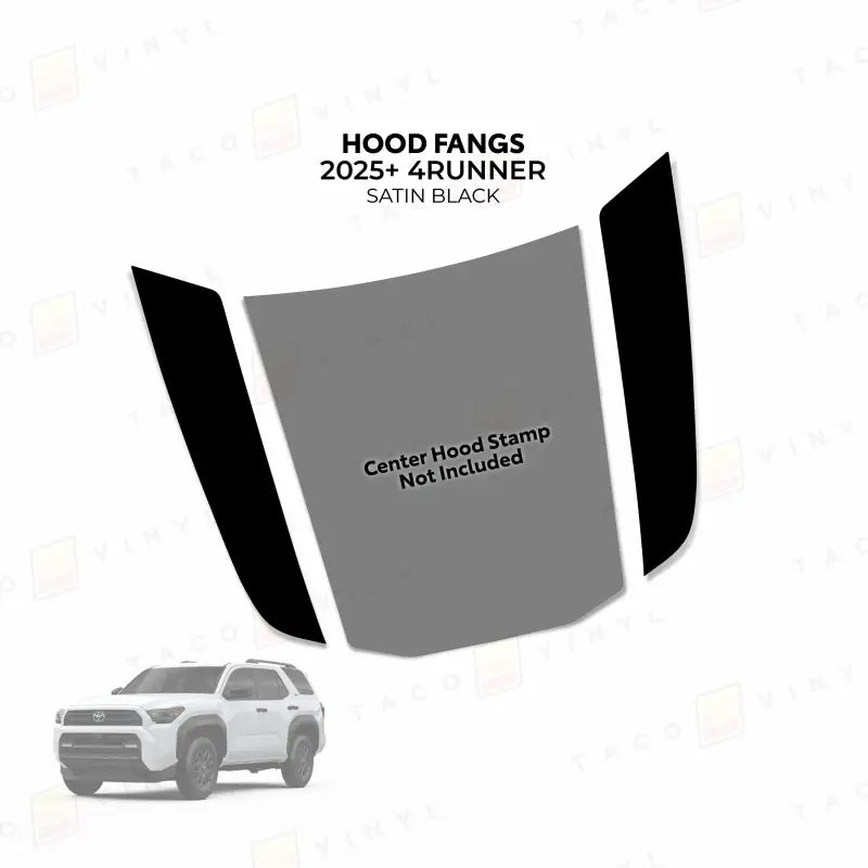 2025+ Apex Hood Fangs For 4Runner