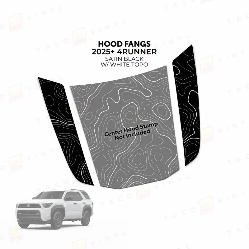 2025+ Apex Hood Fangs For 4Runner