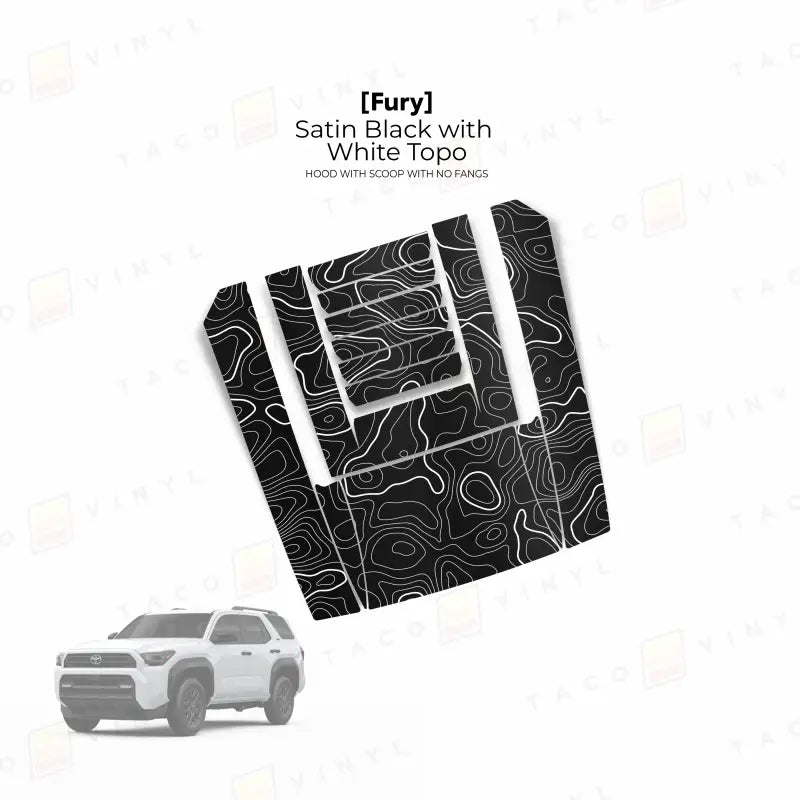 2025+ Fury Hood Scoop Stamp (W/ No Fangs) For 4Runner