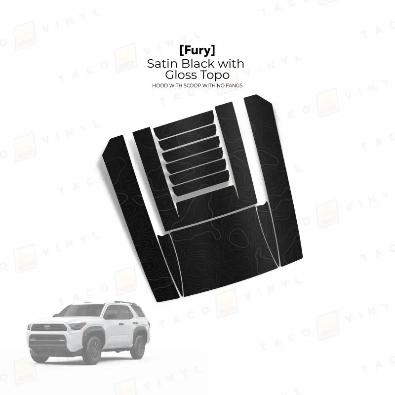2025+ Fury Hood Scoop Stamp (W/ No Fangs) For 4Runner
