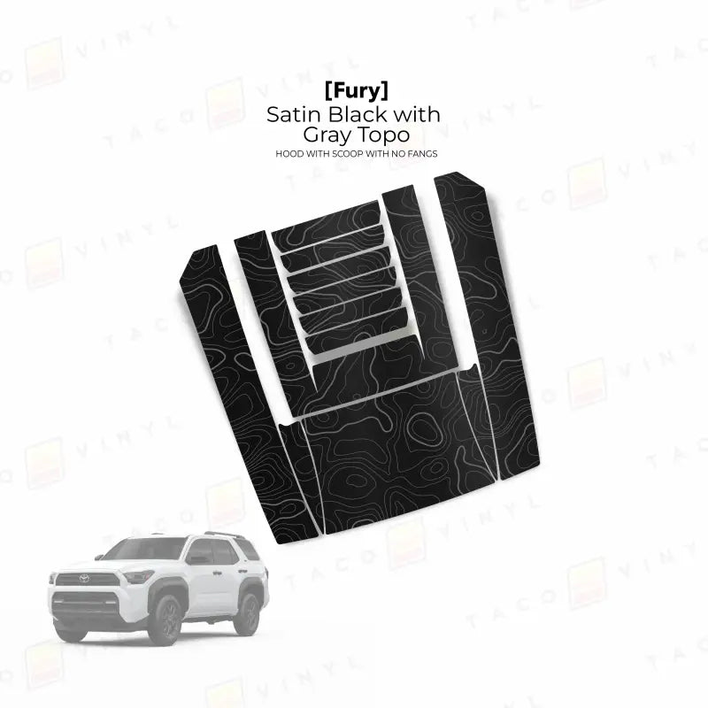 2025+ Fury Hood Scoop Stamp (W/ No Fangs) For 4Runner