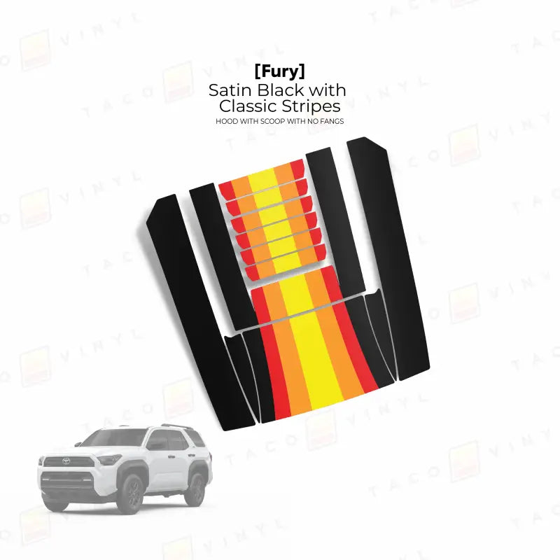 2025+ Fury Hood Scoop Stamp (W/ No Fangs) For 4Runner