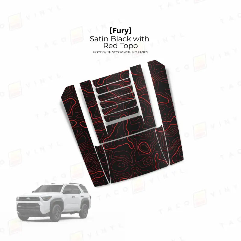 2025+ Fury Hood Scoop Stamp (W/ No Fangs) For 4Runner