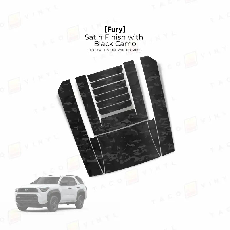 2025+ Fury Hood Scoop Stamp (W/ No Fangs) For 4Runner