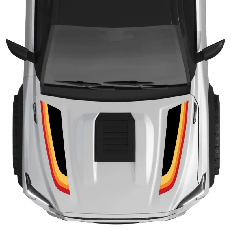 2025+ Fury Hood Stamp (Fangs Only) For 4Runner