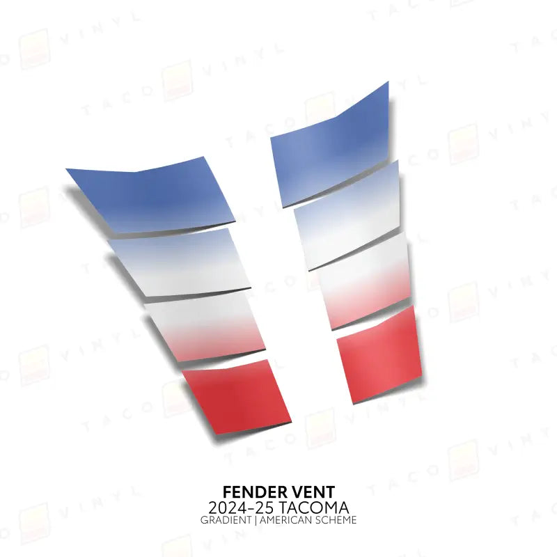 2025+ Gradient Fender Vents For 4Runner