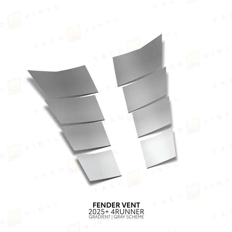 2025+ Gradient Fender Vents For 4Runner