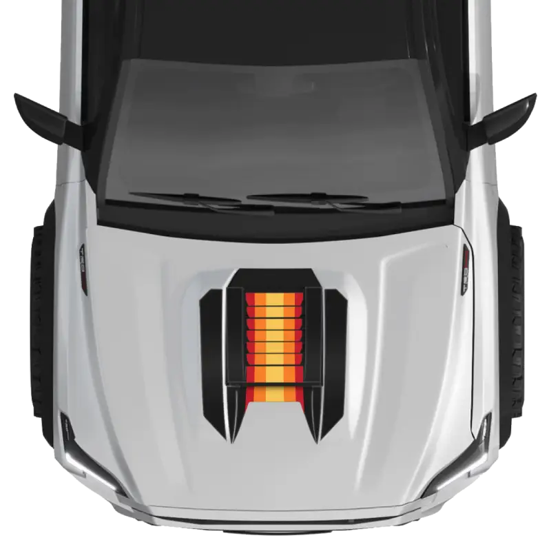 2025+ Havoc Hood Scoop Stamp (W/ No Fangs) For 4Runner