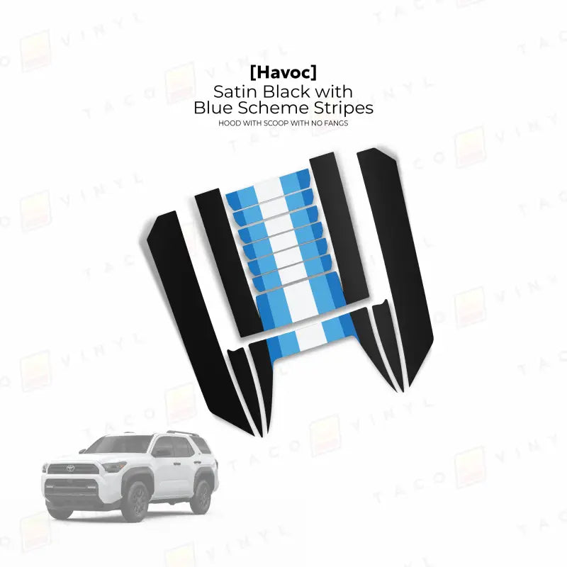 2025+ Havoc Hood Scoop Stamp (W/ No Fangs) For 4Runner