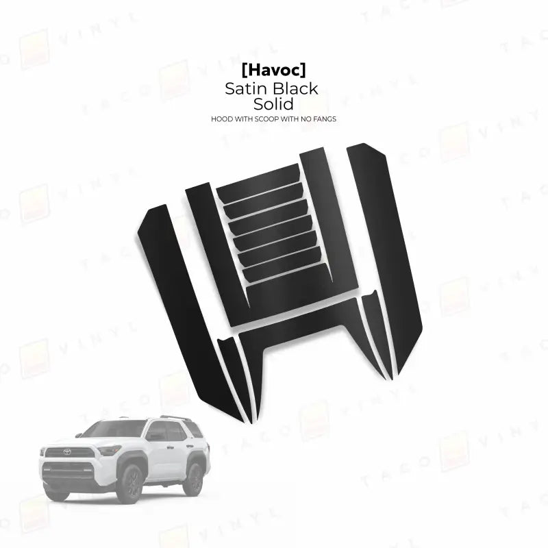 2025+ Havoc Hood Scoop Stamp (W/ No Fangs) For 4Runner