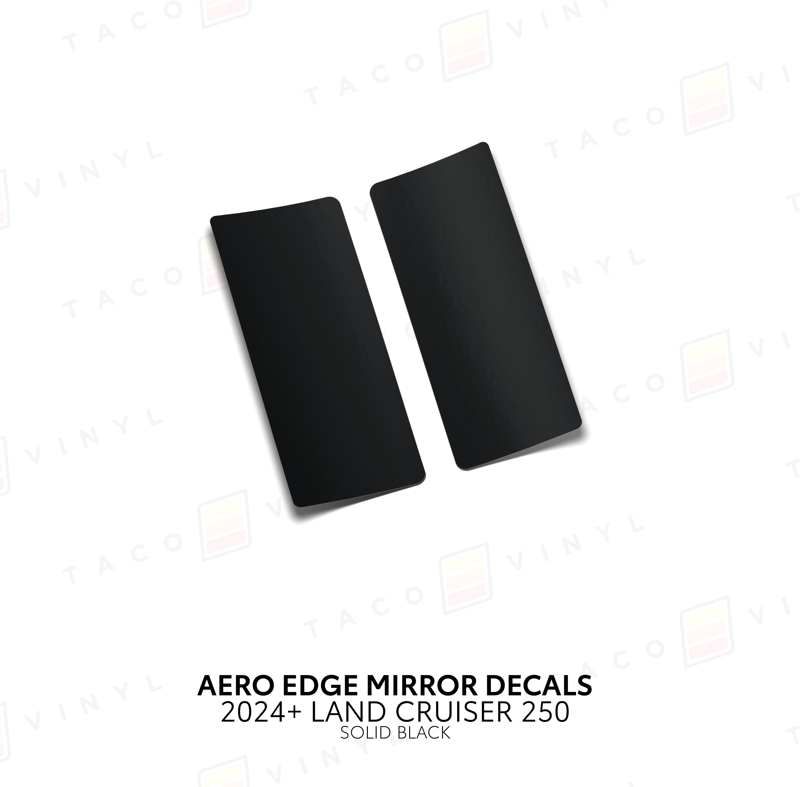 2024+ Aero Edge Mirror Decals For Land Cruiser 250