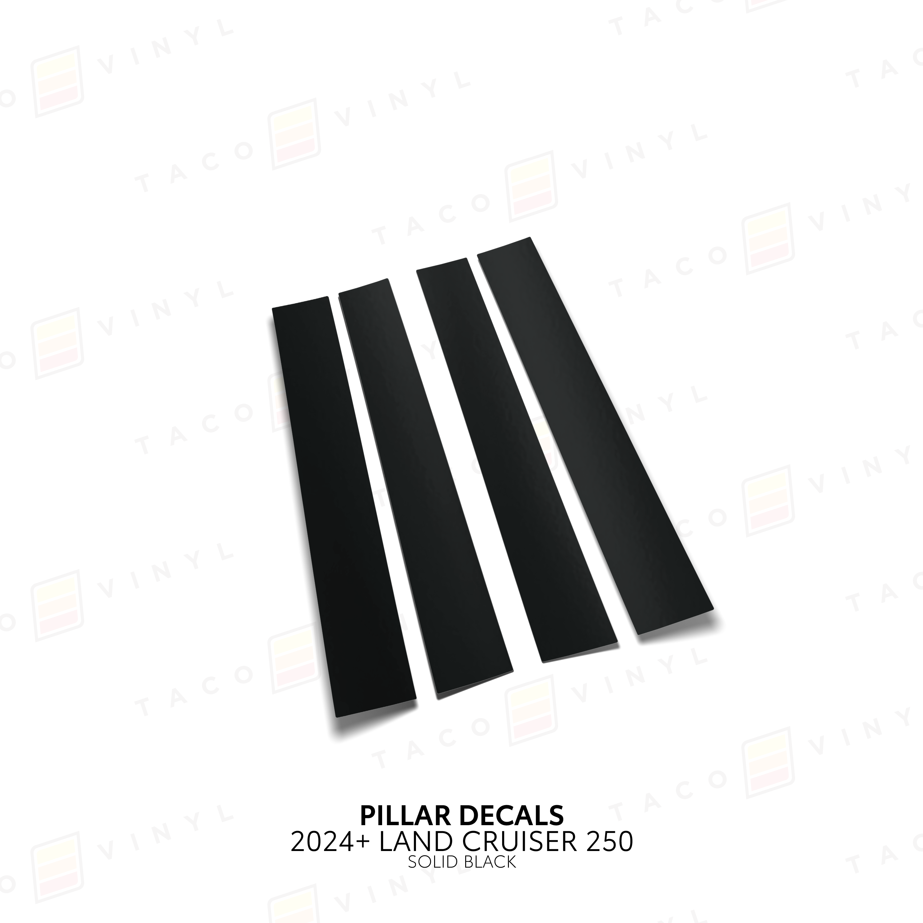 2024+ Door Pillar Decals For Land Cruiser 250